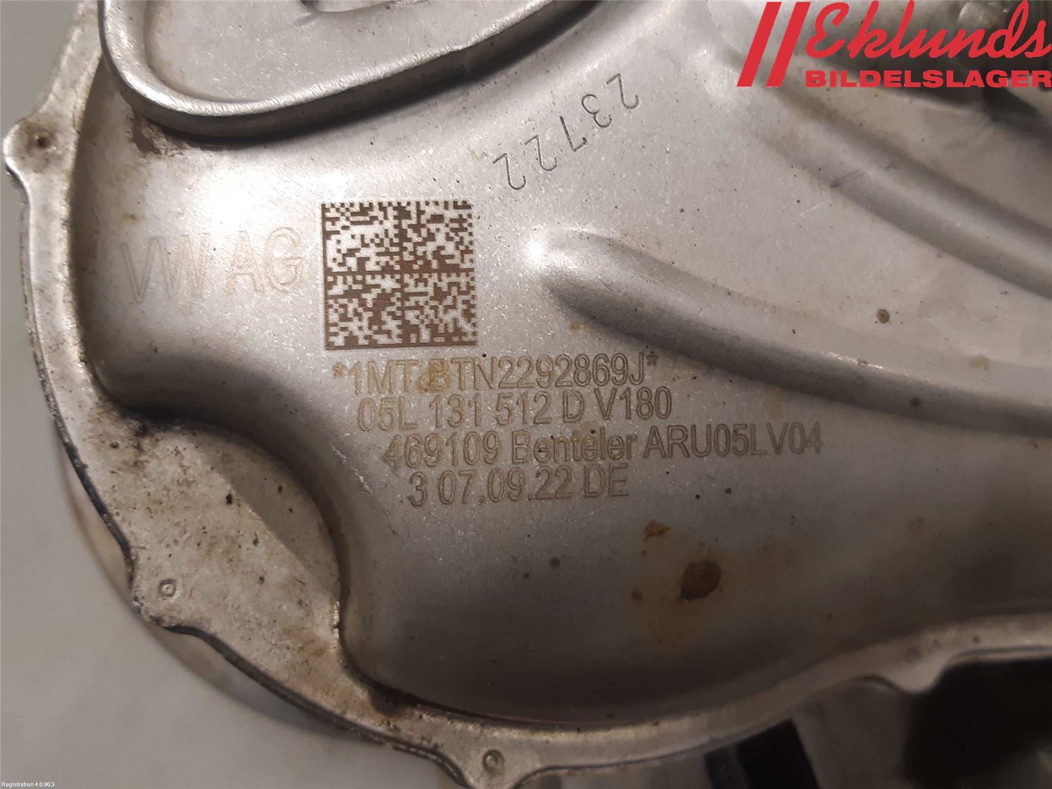Volkswagen VW CADDY 21- Egr Ventil