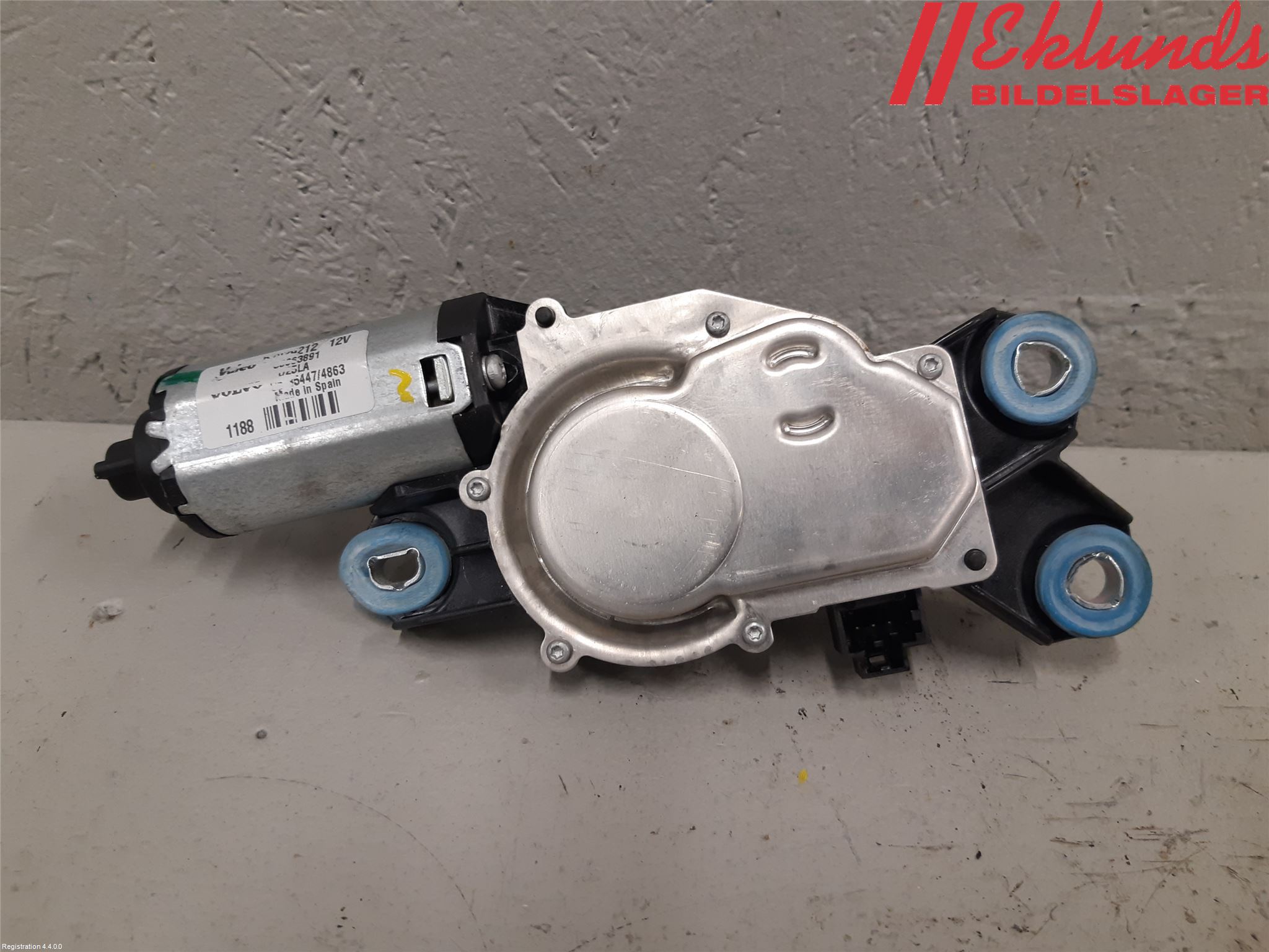 Volvo V70 08-13 Torkarmotor Baklucka