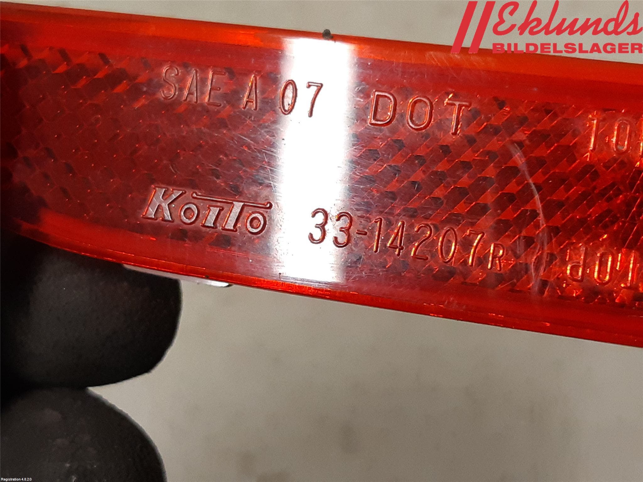 Nissan QASHQAI 14-17 Dimljus/Reflex Bak