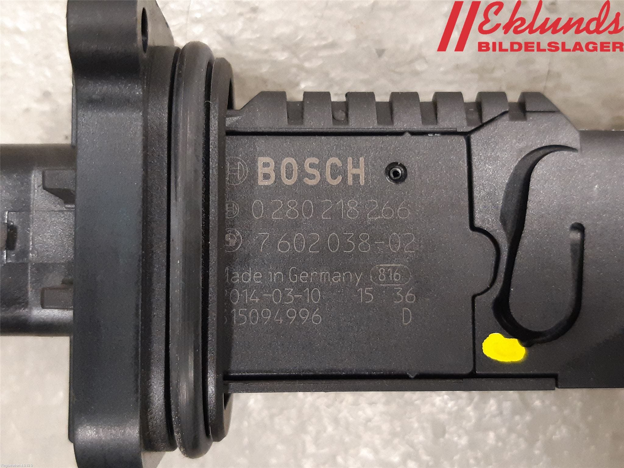 BMW 4 F32/F33/F82/F83 13-20 Injluftmassamätare