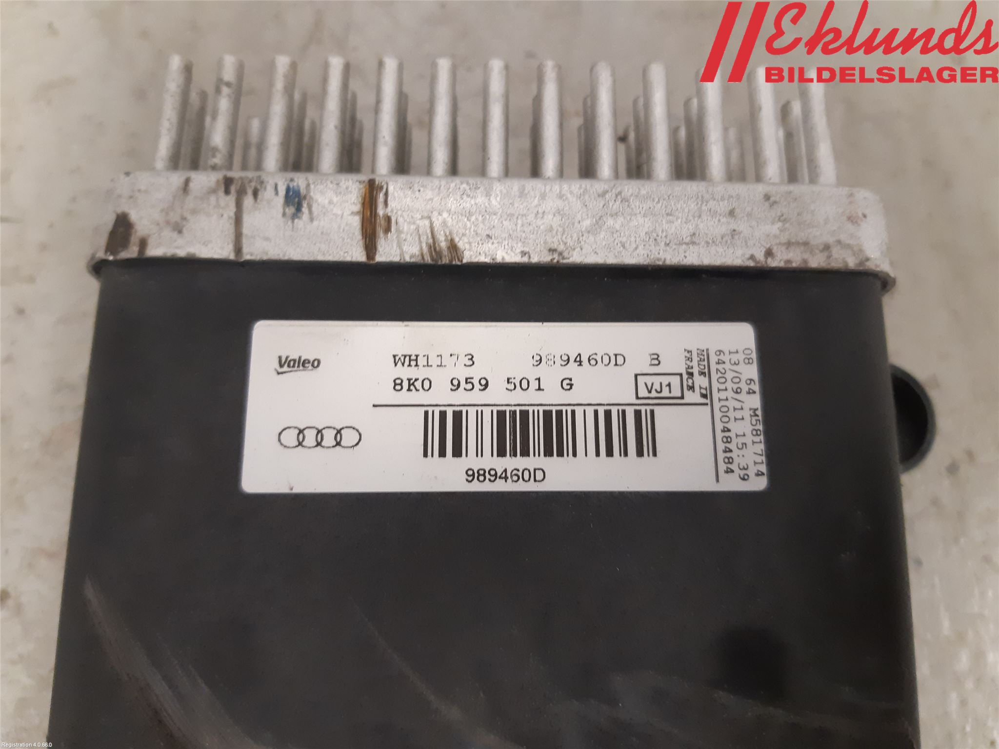 Audi A5 07-16 Kylfläktsmotstånd