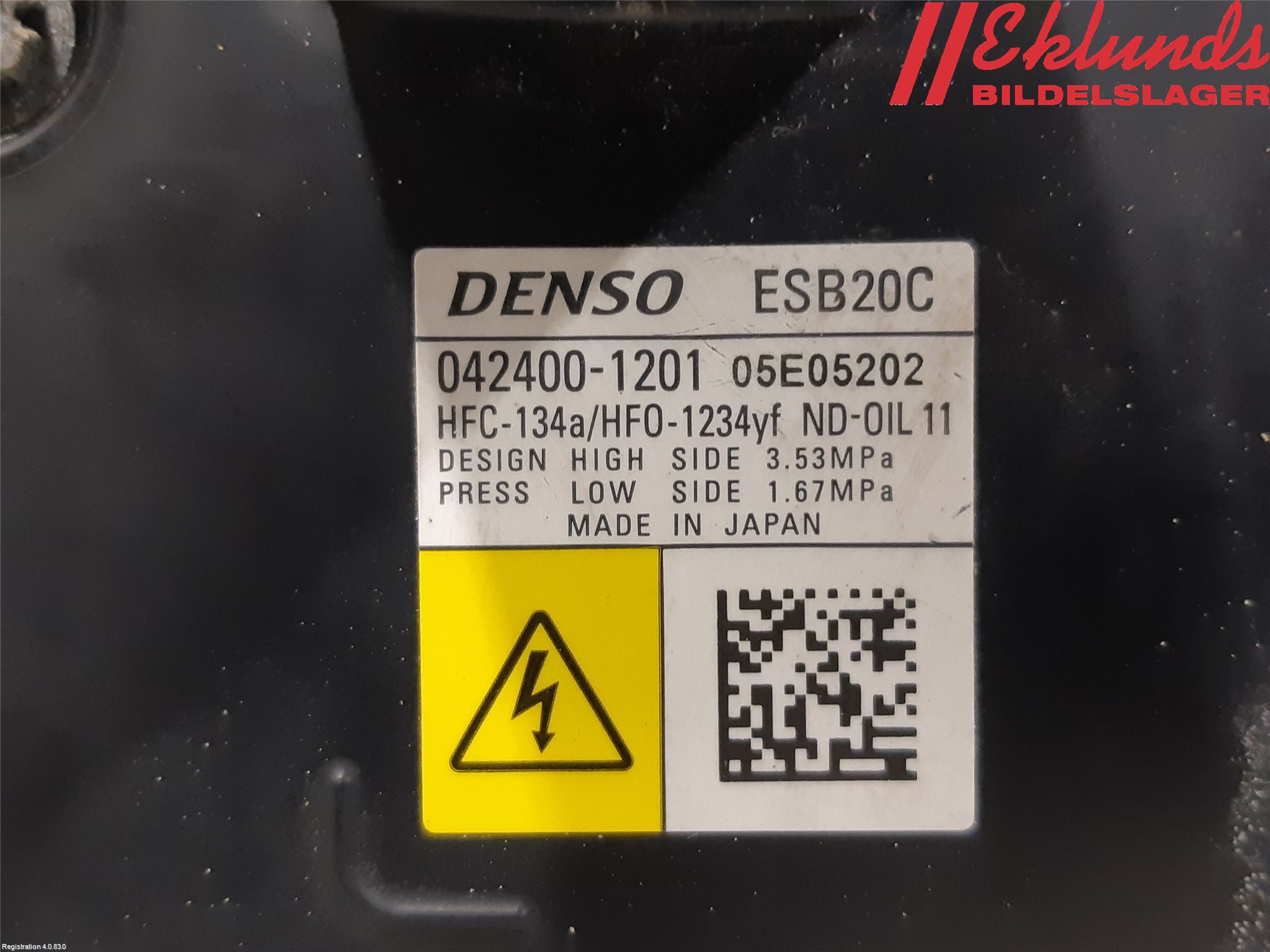 Toyota COROLLA 19- Ac Kompressor