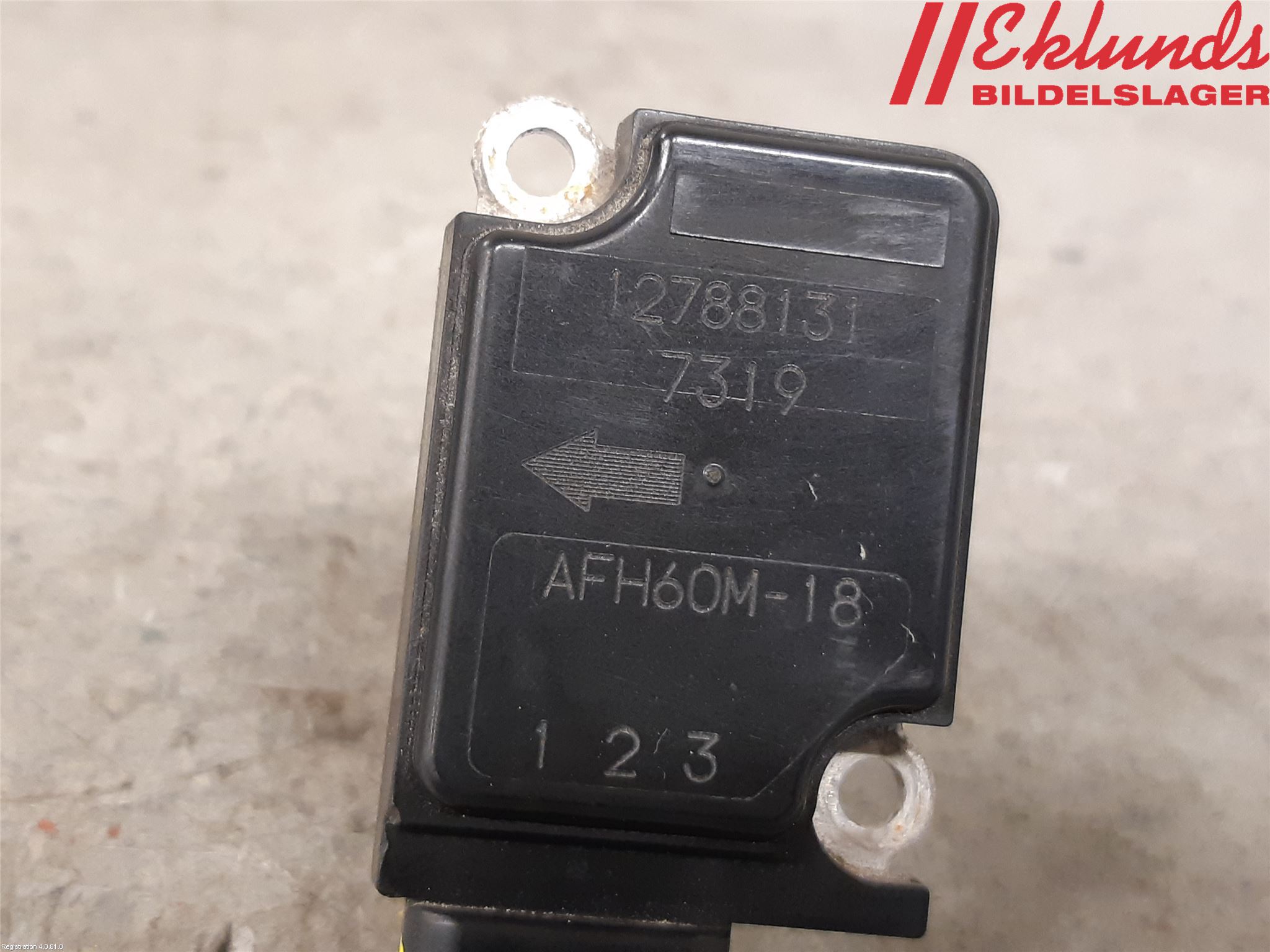 Saab 9-3 VER 2 Injluftmassamätare