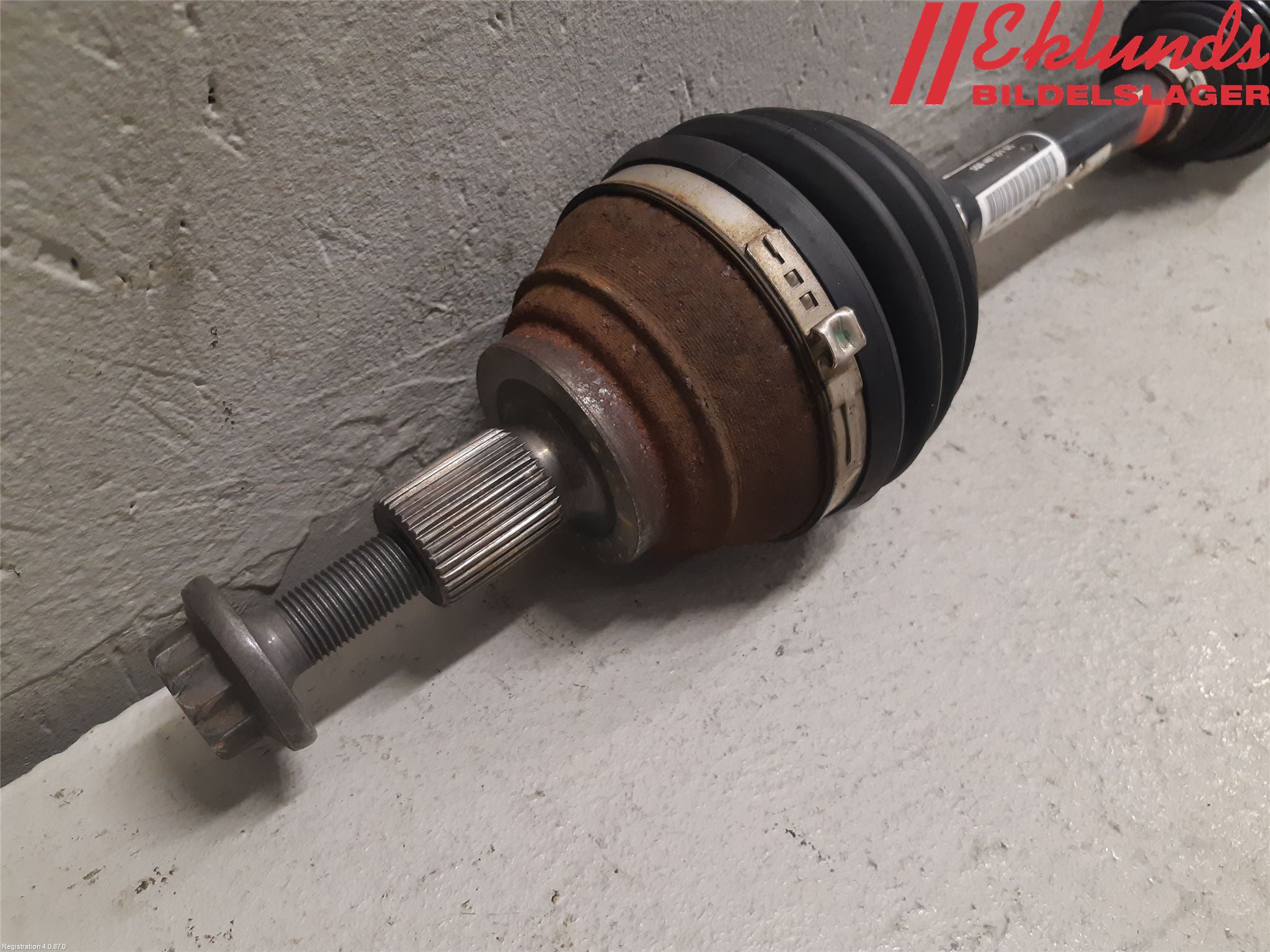 Volkswagen VW GOLF / E-GOLF VII 13-20 Drivaxel Fram Vänster