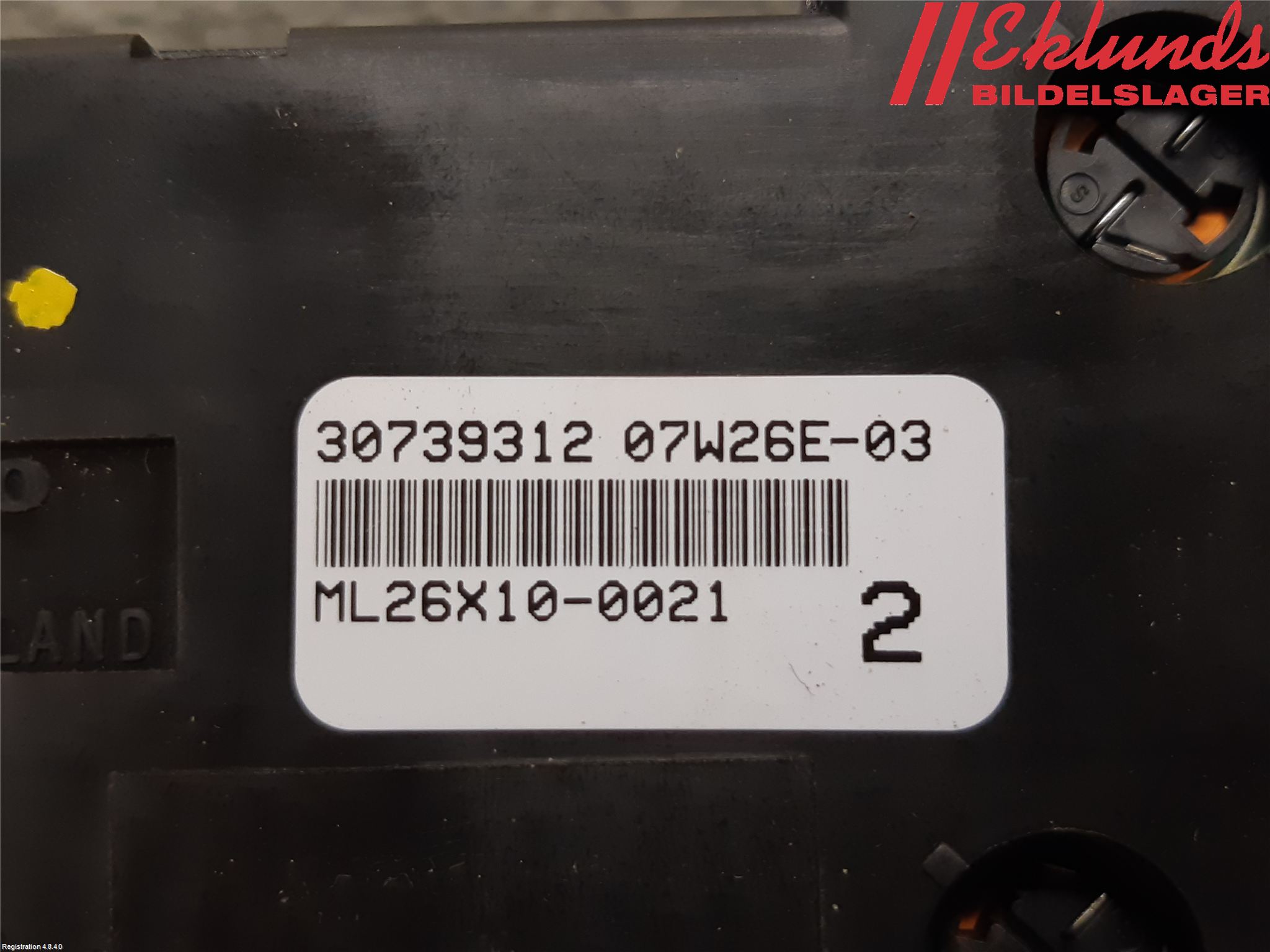 Volvo V70 05-08 Strömställare Ljus