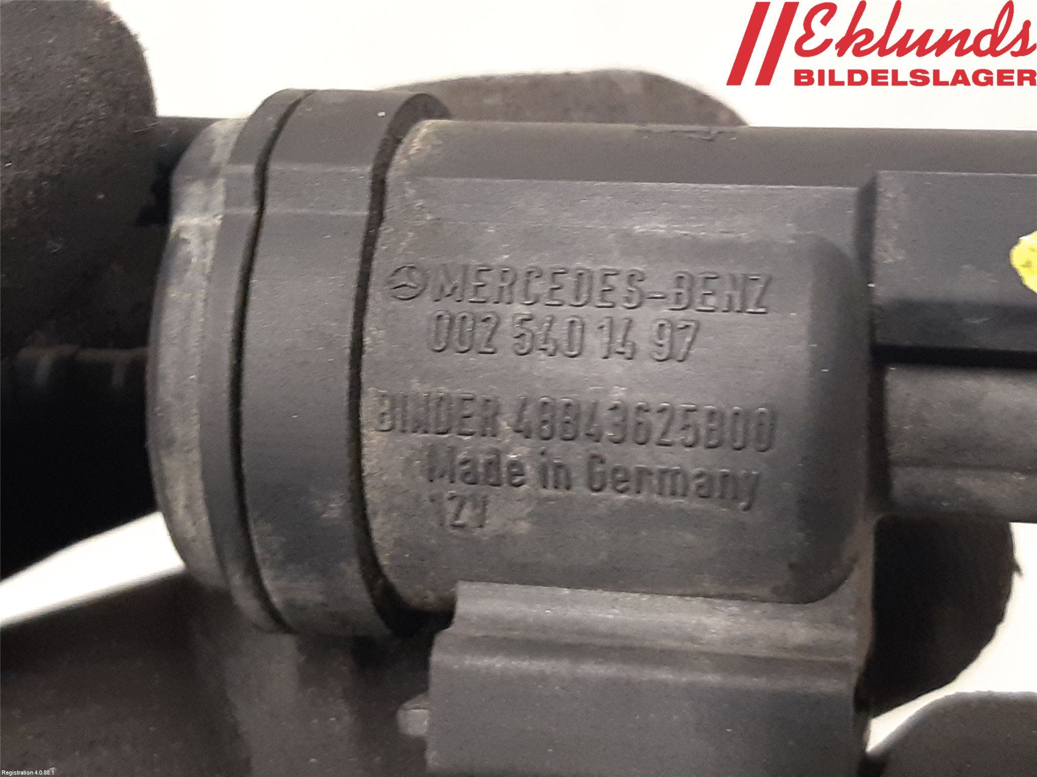 Mercedes-Benz MB E-KLASS (W212) 09-16 Vakuumventil