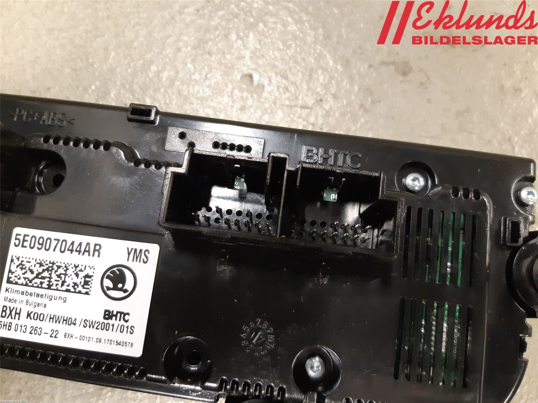 Skoda OCTAVIA (5E) 13-20 Ac Styrenhet Ac Manöveren