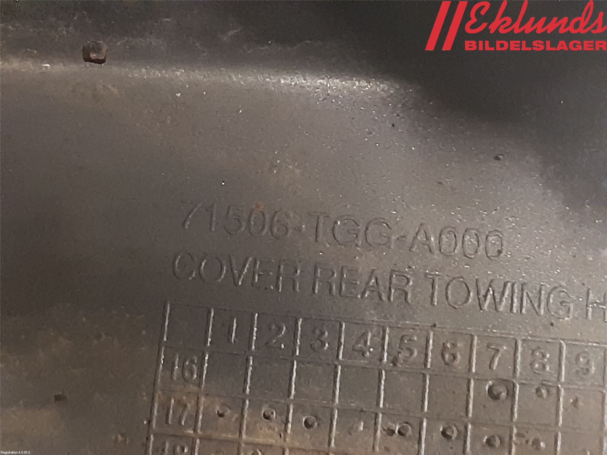 Honda CIVIC 17-22 Stöt Utfyllnad-List-Grill