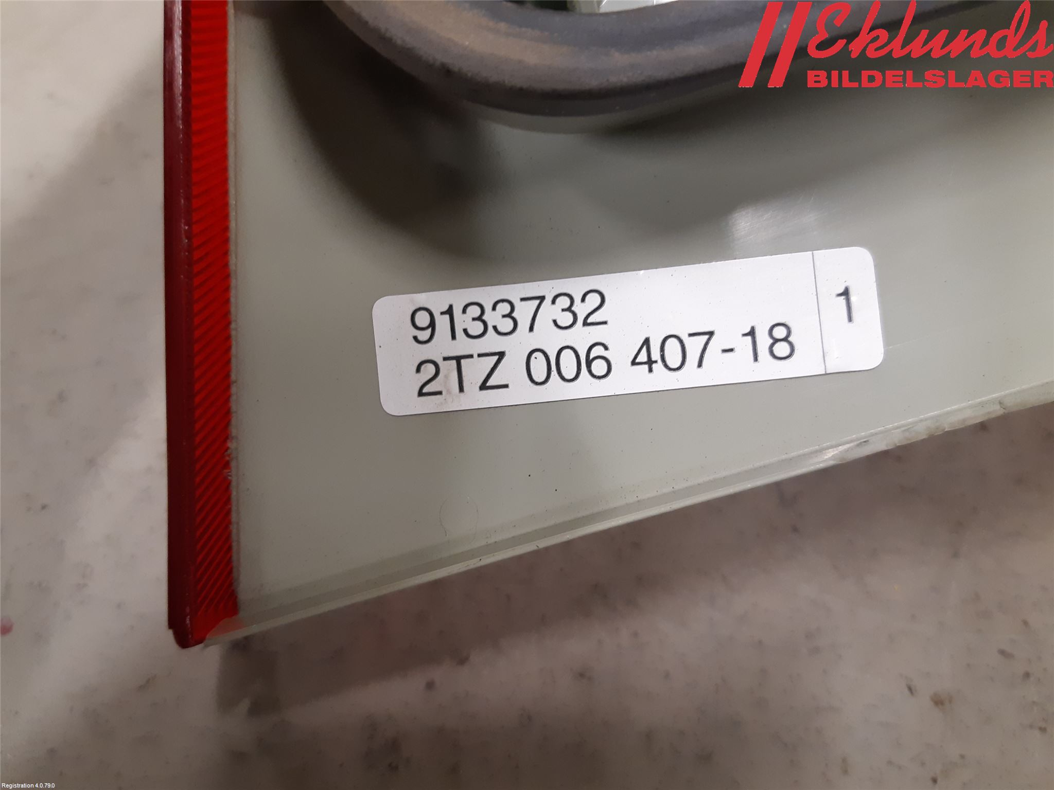 Volvo 960 91-97 Bakljus Lucka Hö