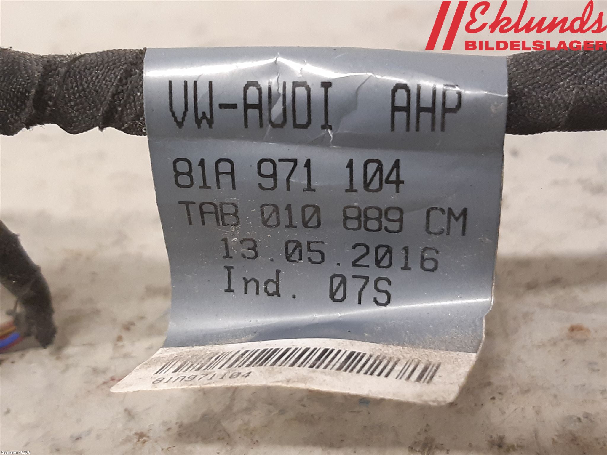 Audi Q2/SQ2 17- Kabelhärva