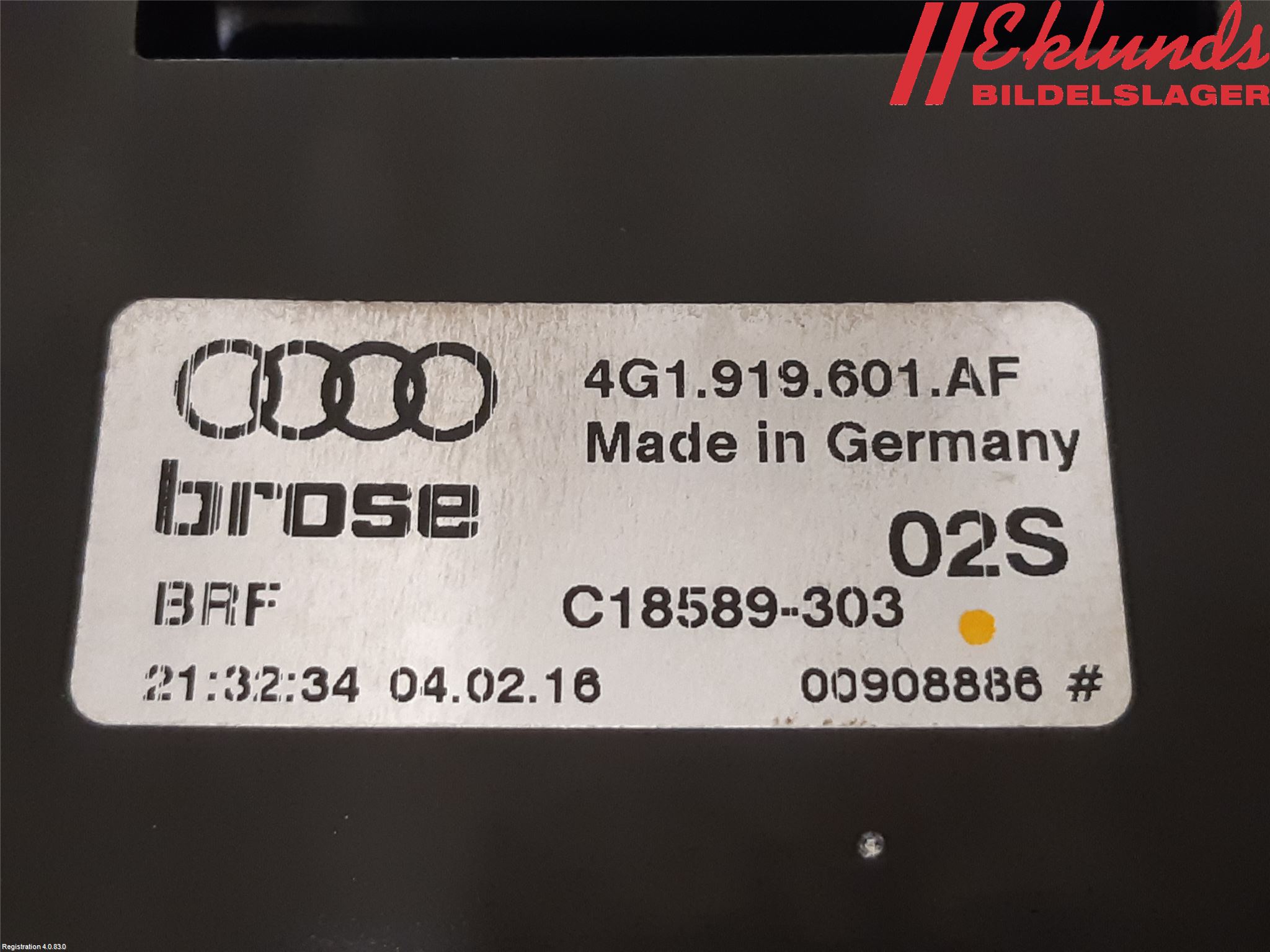Audi A6/S6 4G 11-18 Cd Radio - Multimediapanel