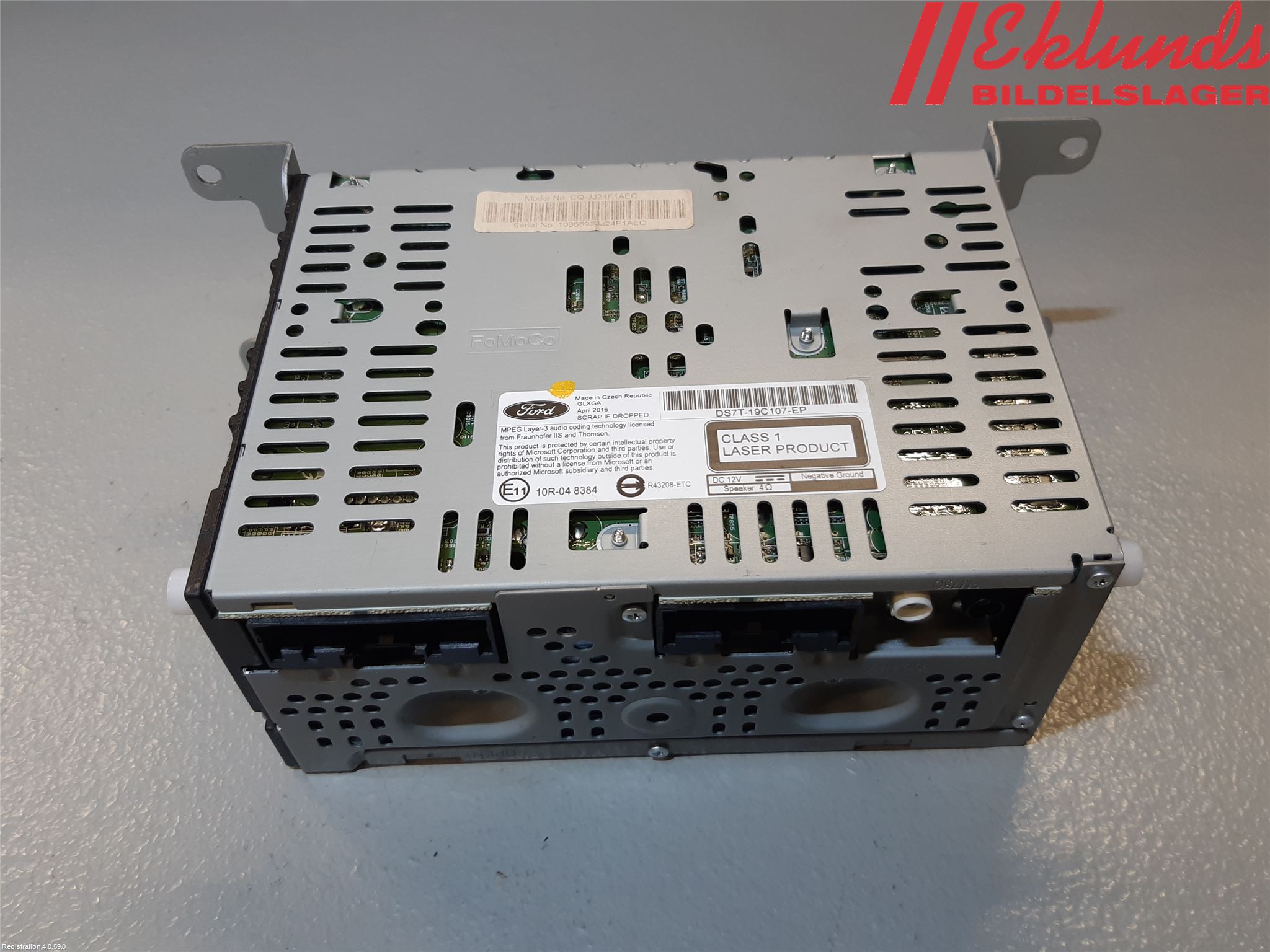 Ford MONDEO 15-22 Cd Radio - Multimediapanel