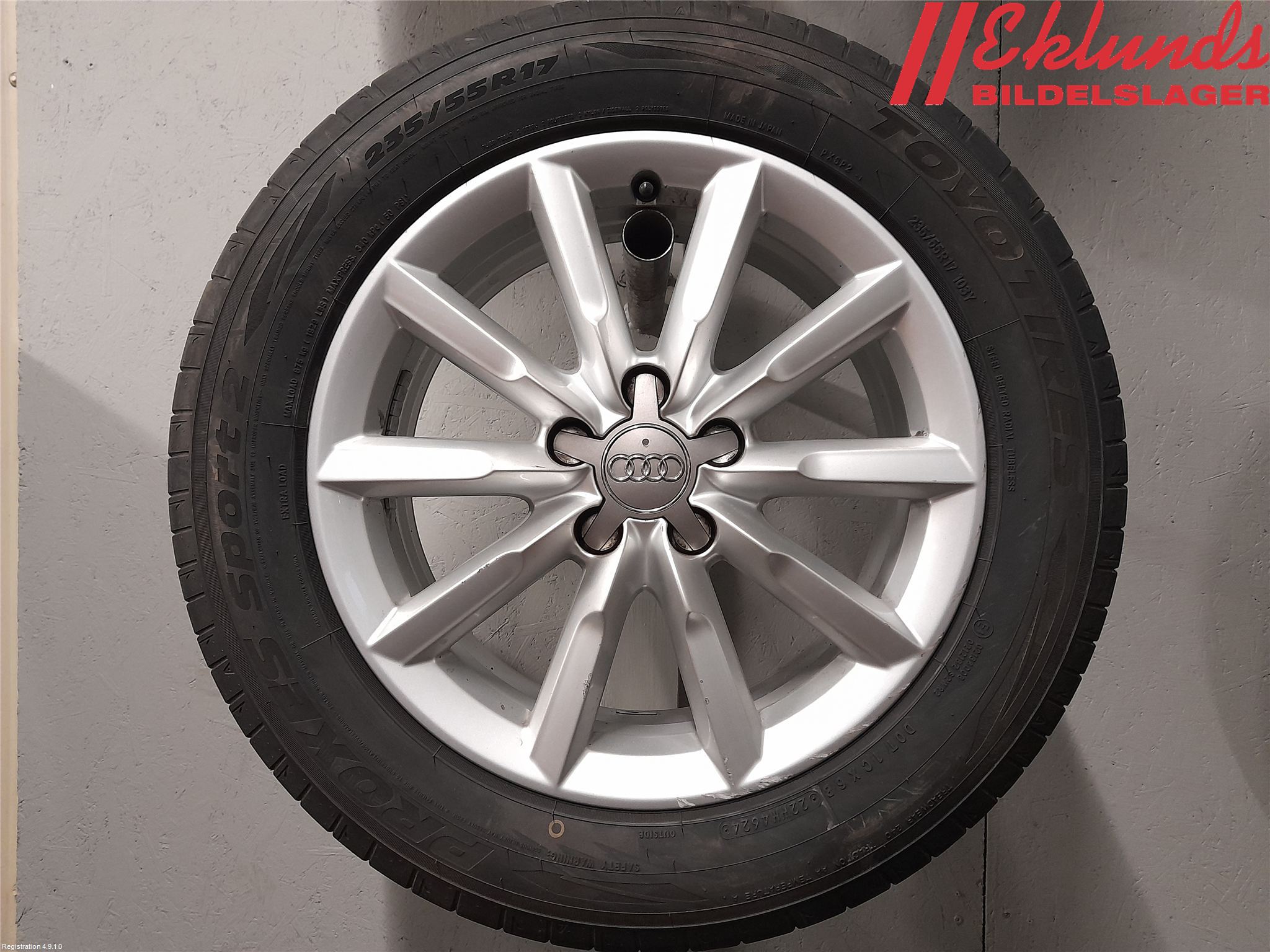 Audi Q3 8U 12-18 Sommardäck Alumfälg 4St