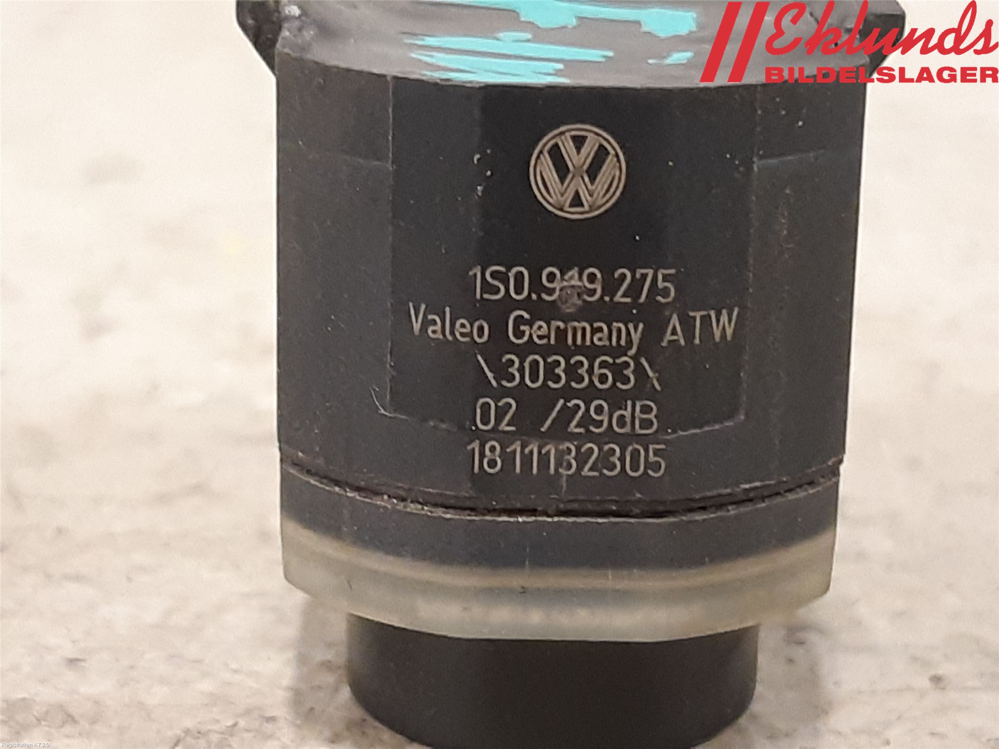 Volkswagen VW PASSAT 11-14 Parkeringshjälp Frontsensor