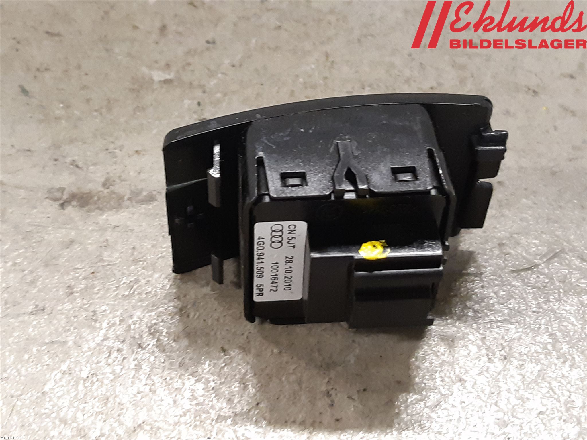 Audi A7/S7 4G 11-17 Strömställare Varnings