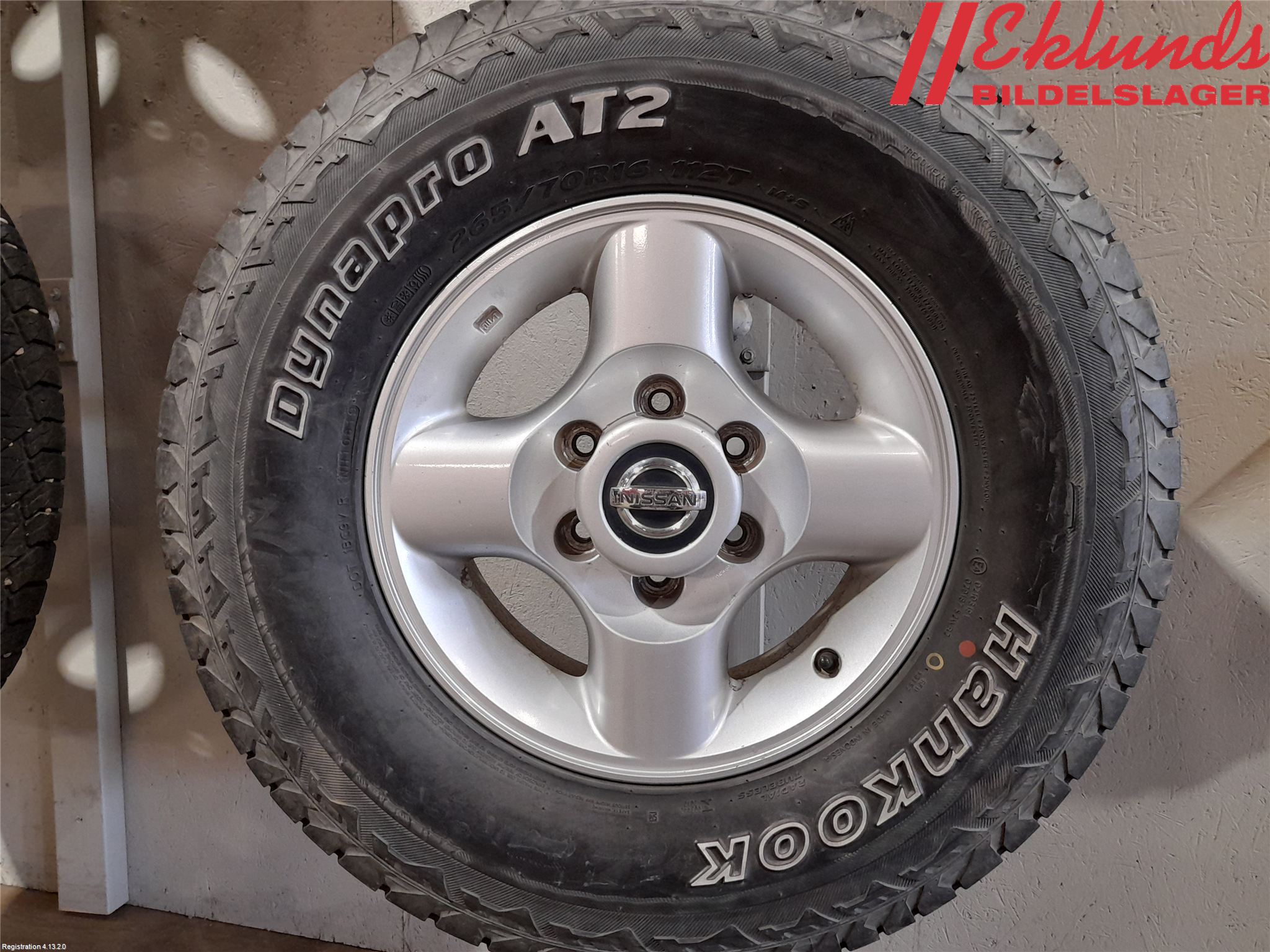 Nissan NP300 Sommardäck Alumfälg 4St