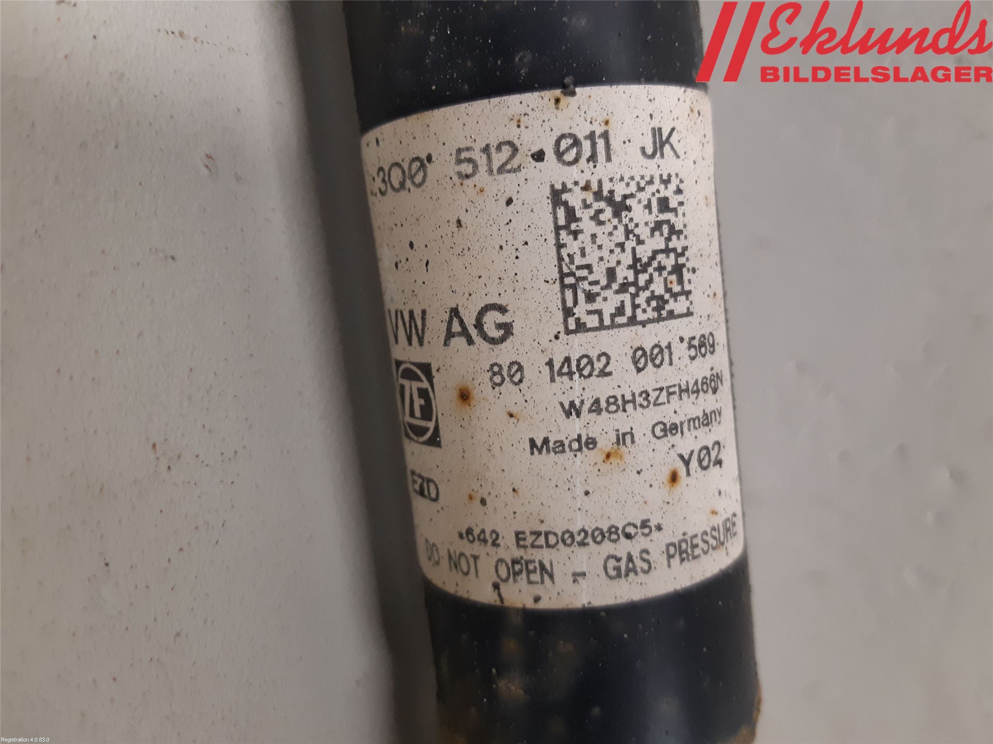 Volkswagen VW PASSAT 15-19 Stötdämpare Bak