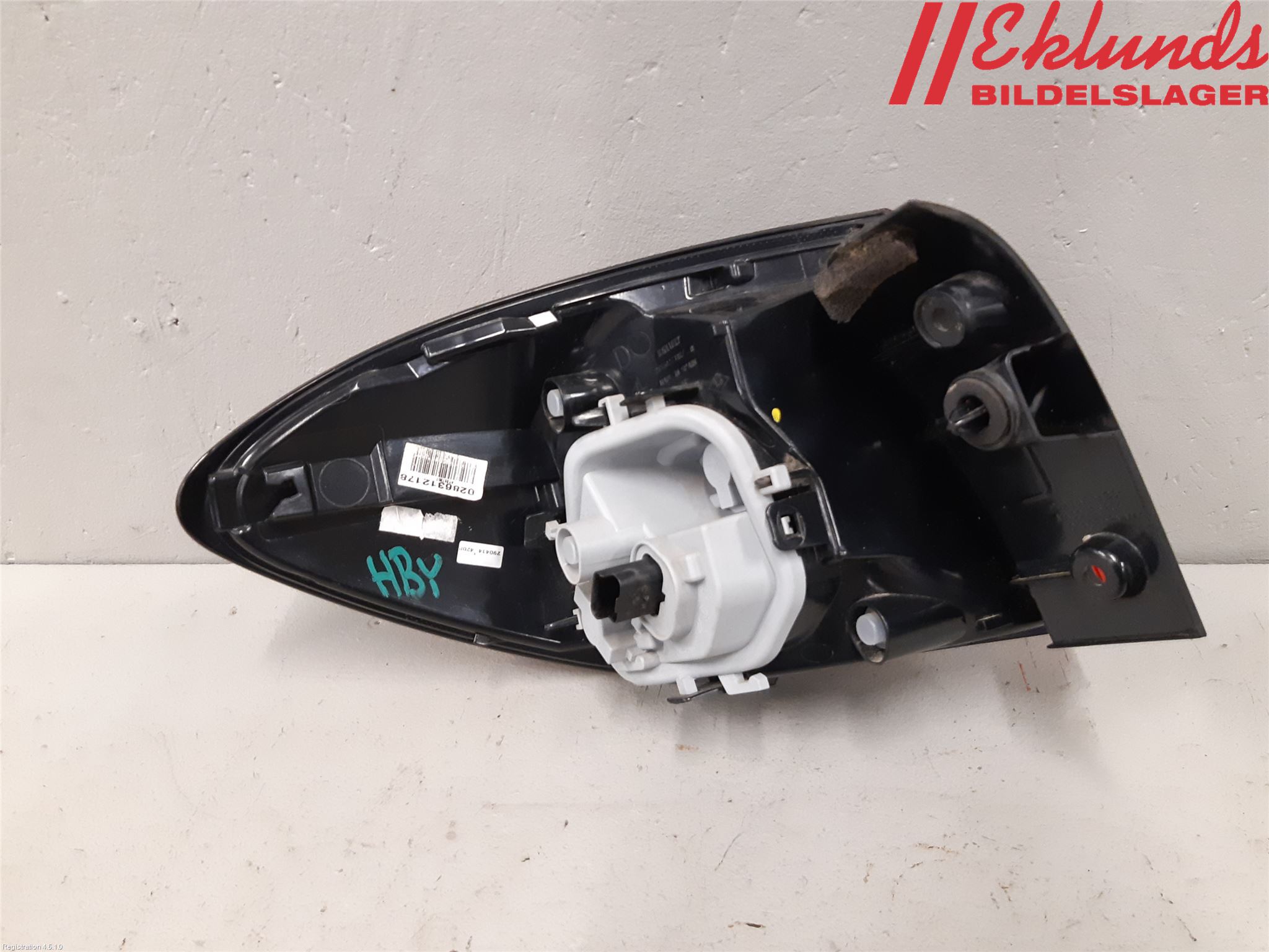 Renault CAPTUR 13-19 Bakljus Höger