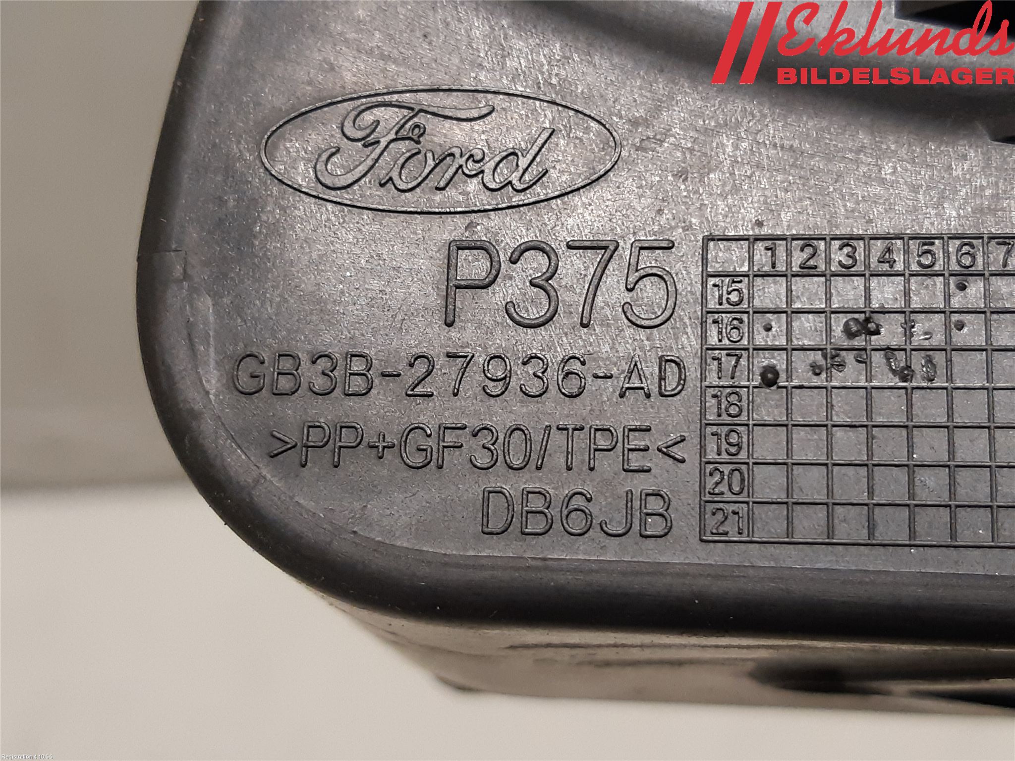 Ford RANGER EU 12-23 Tanklucka