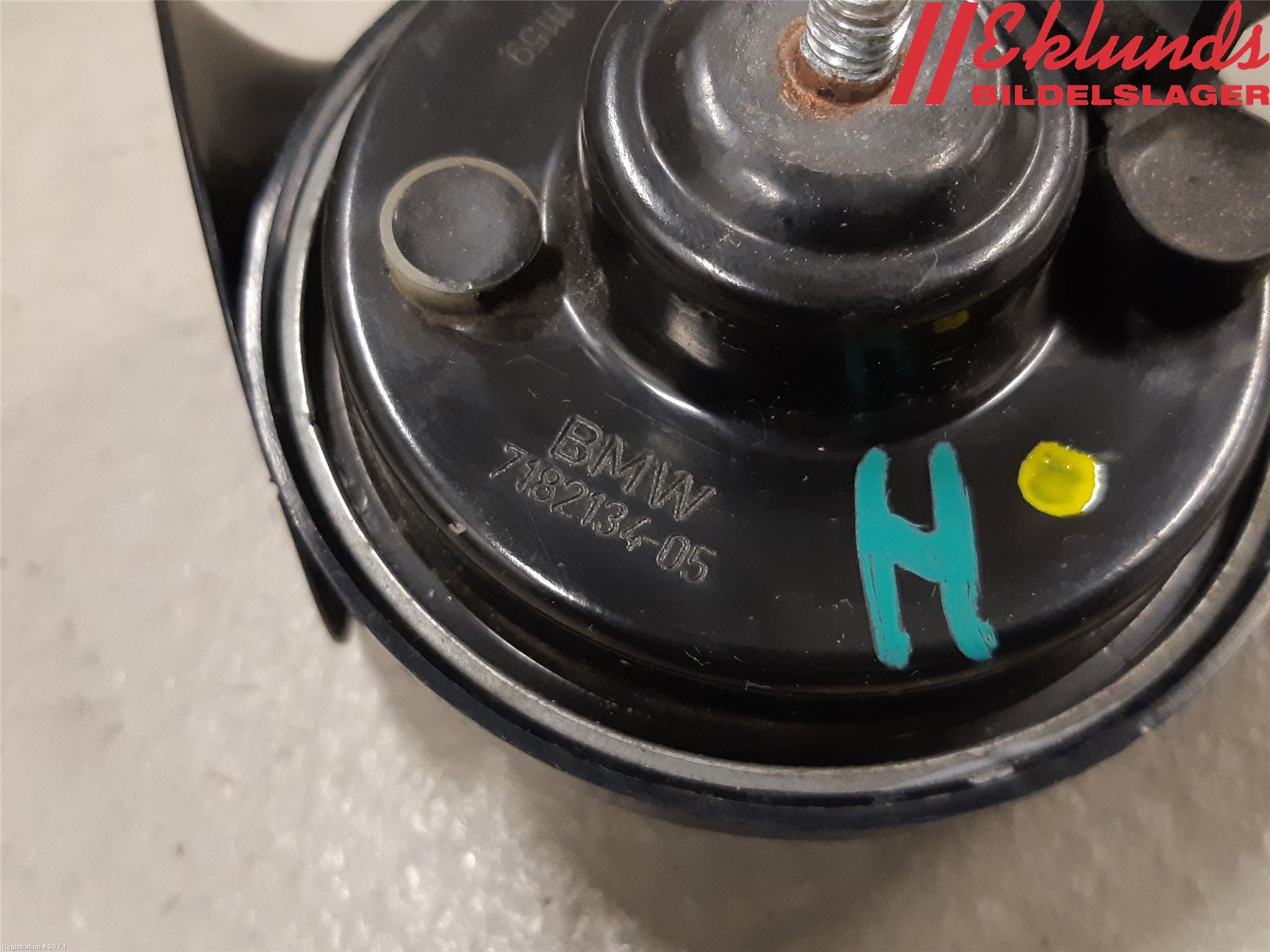 BMW 7 F01/02/03/04 09-15 Signalhorn