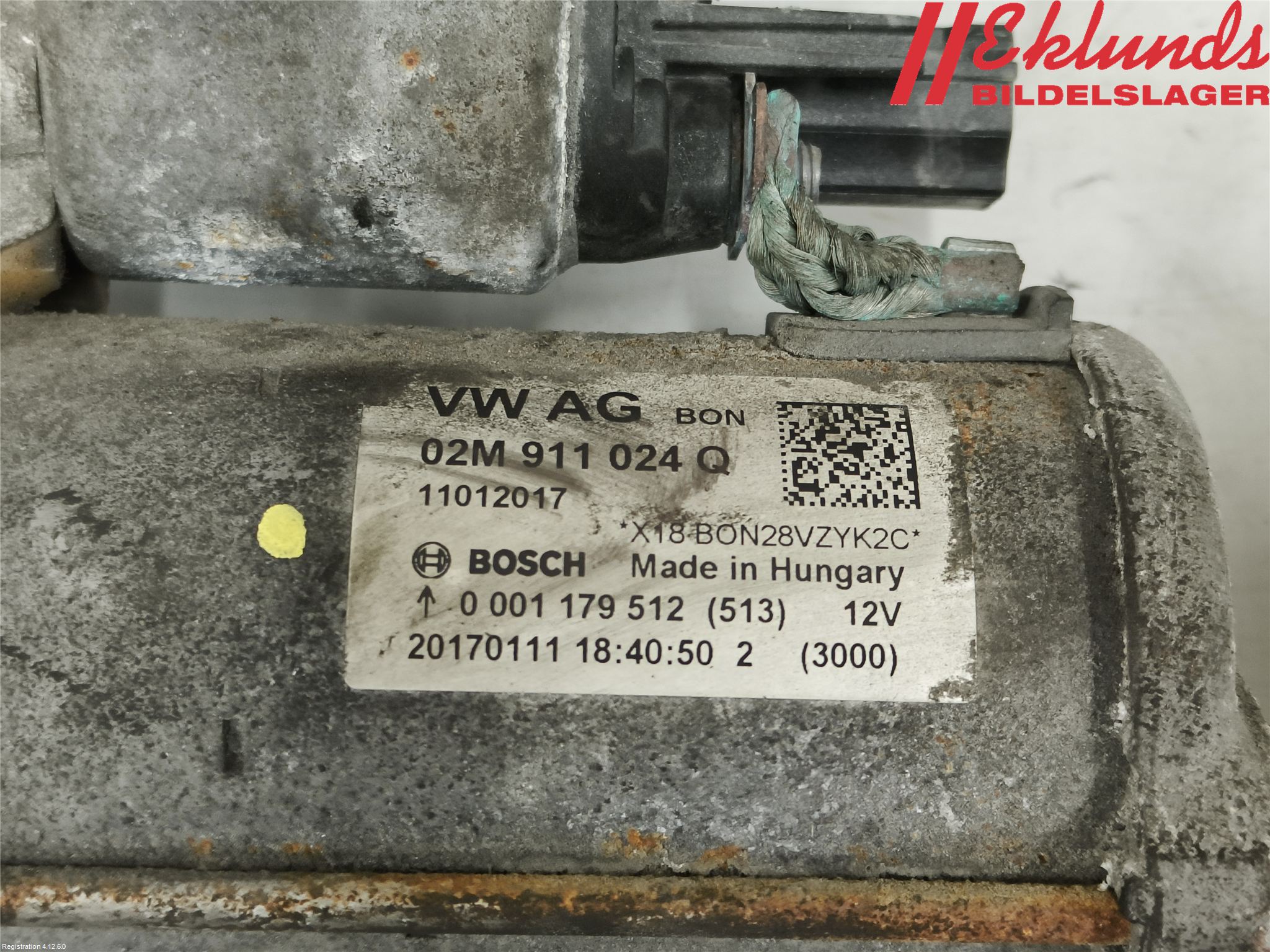 Skoda FABIA 15-21 Startmotor