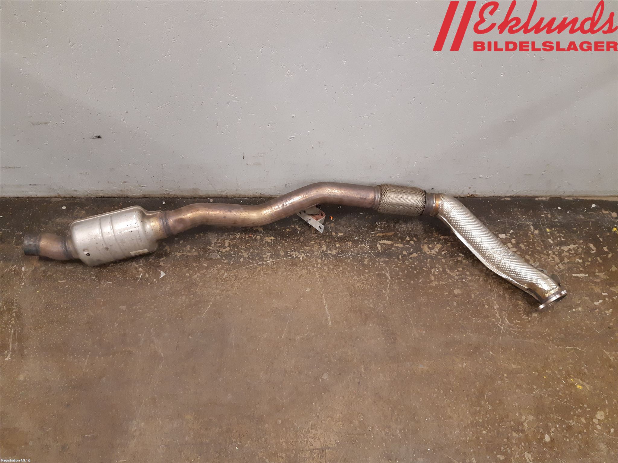 Audi Q7/SQ7 Avgas Främre Rör