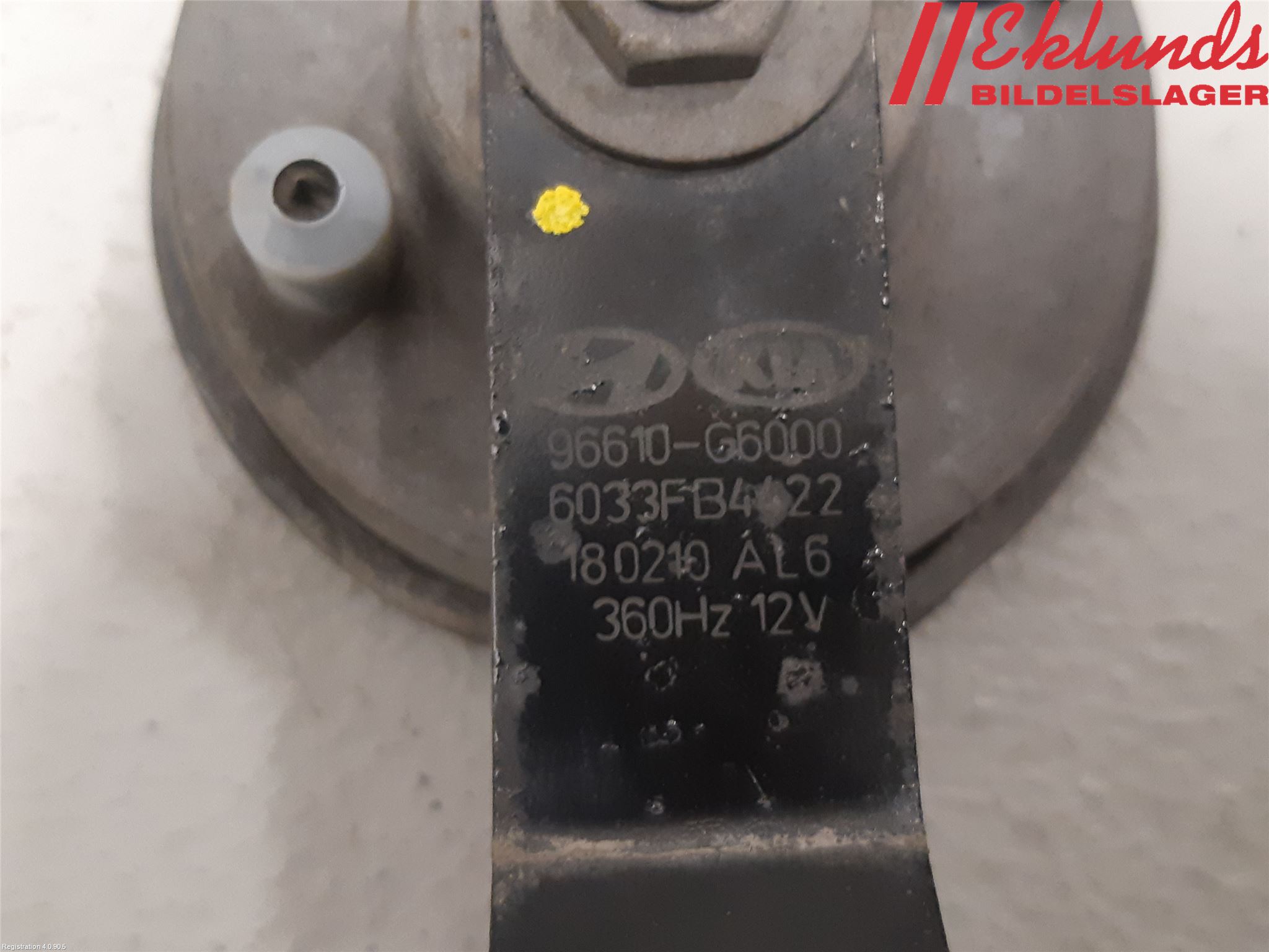 Kia PICANTO 17- Signalhorn