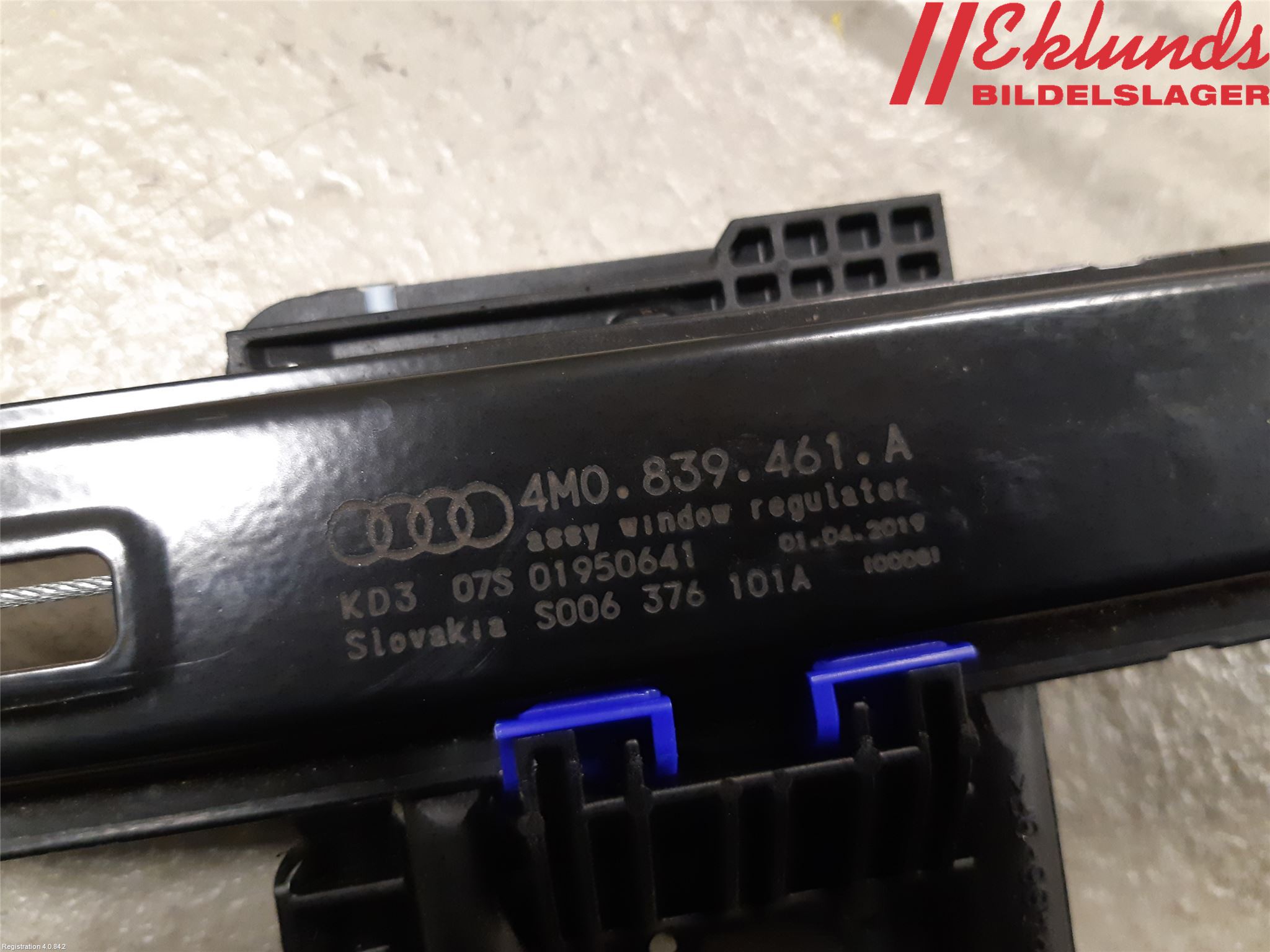 Audi Q7/SQ7 Fönsterhiss El Kompl