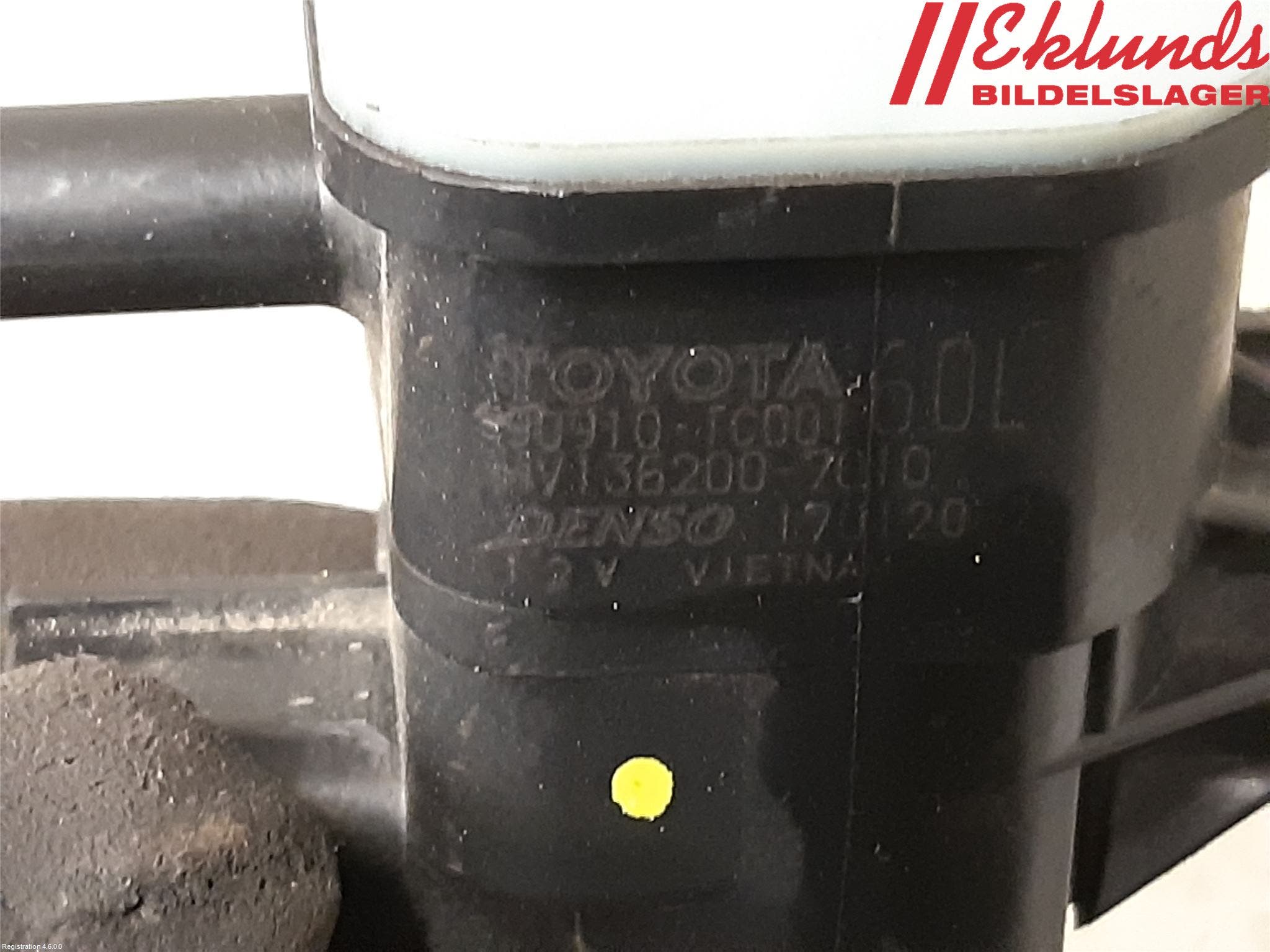 Toyota YARIS XP130 15-20 Vakuumventil