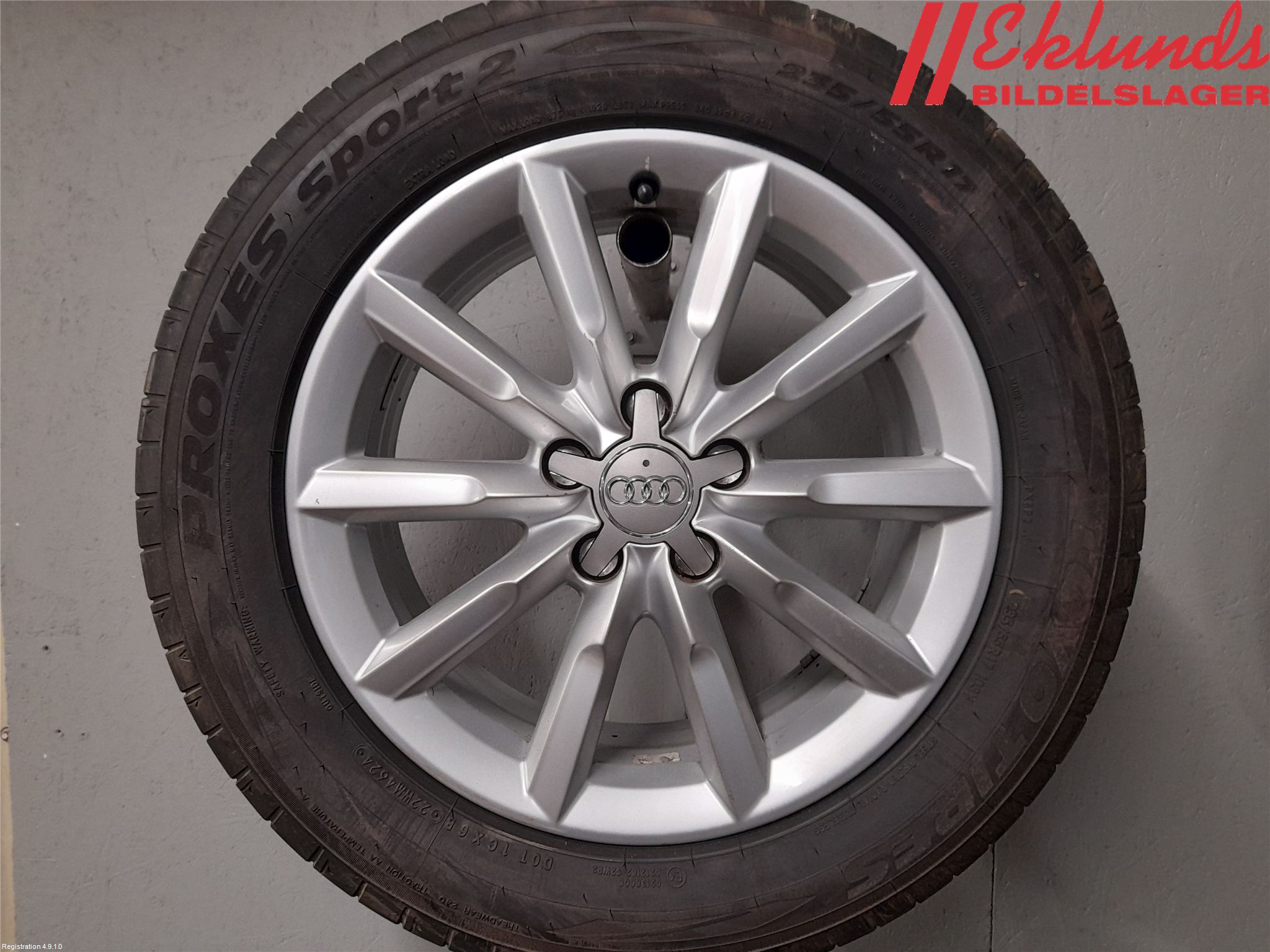 Audi Q3 8U 12-18 Sommardäck Alumfälg 4St