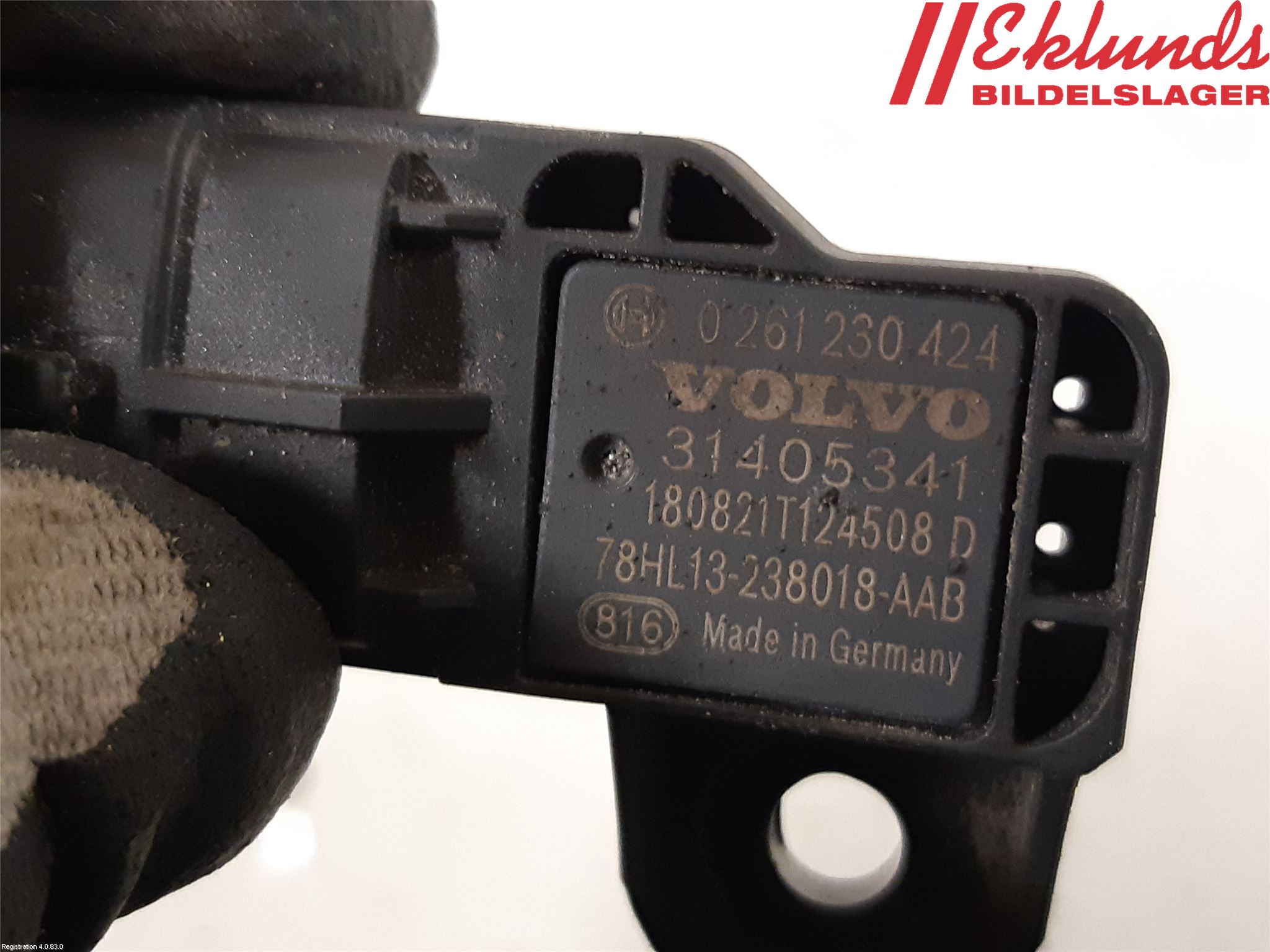 Volvo V90 17->> Givare Laddluftstryck