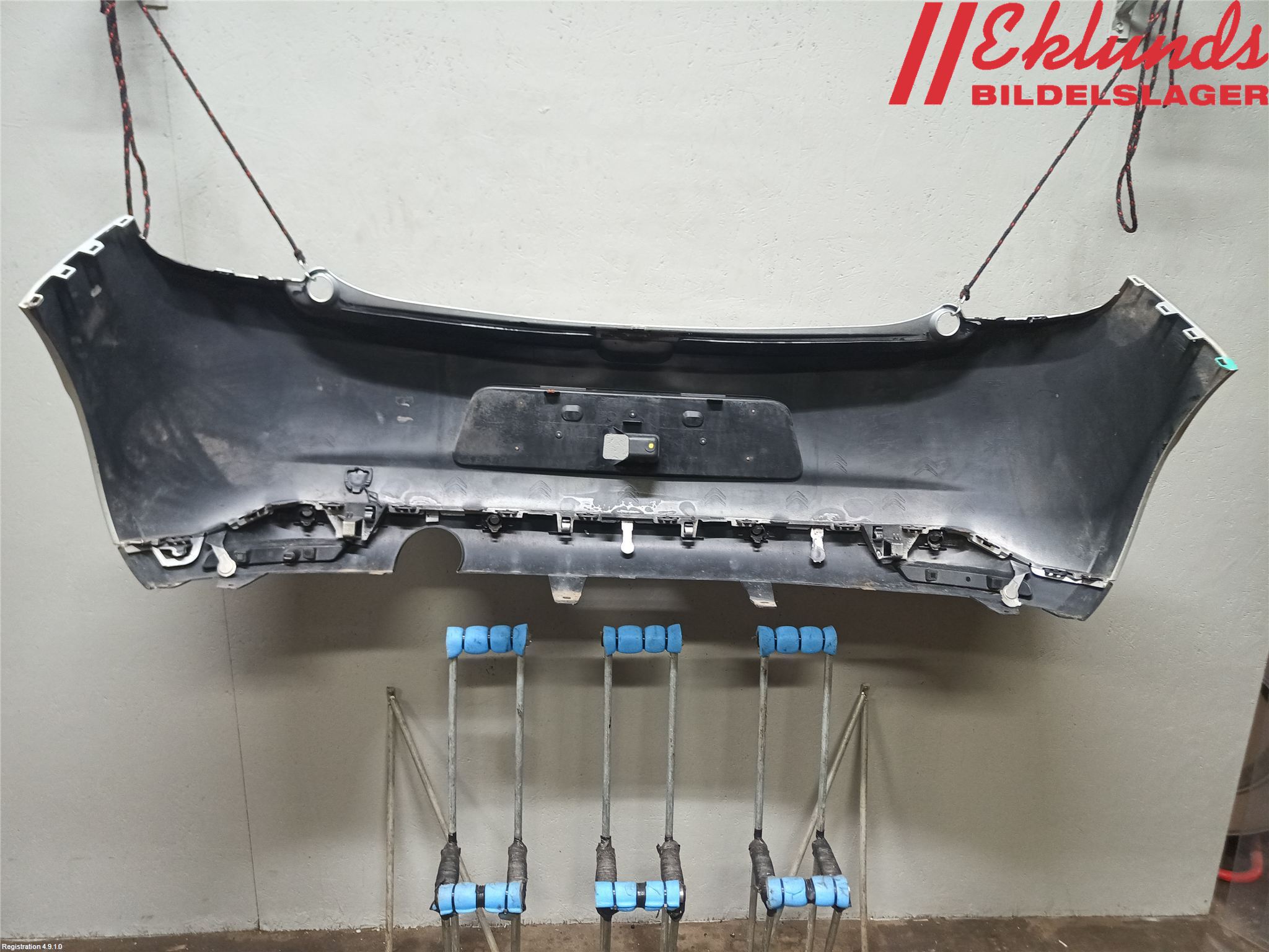 Citroen C3 10-17 Stötfångarbeklädnad Bak