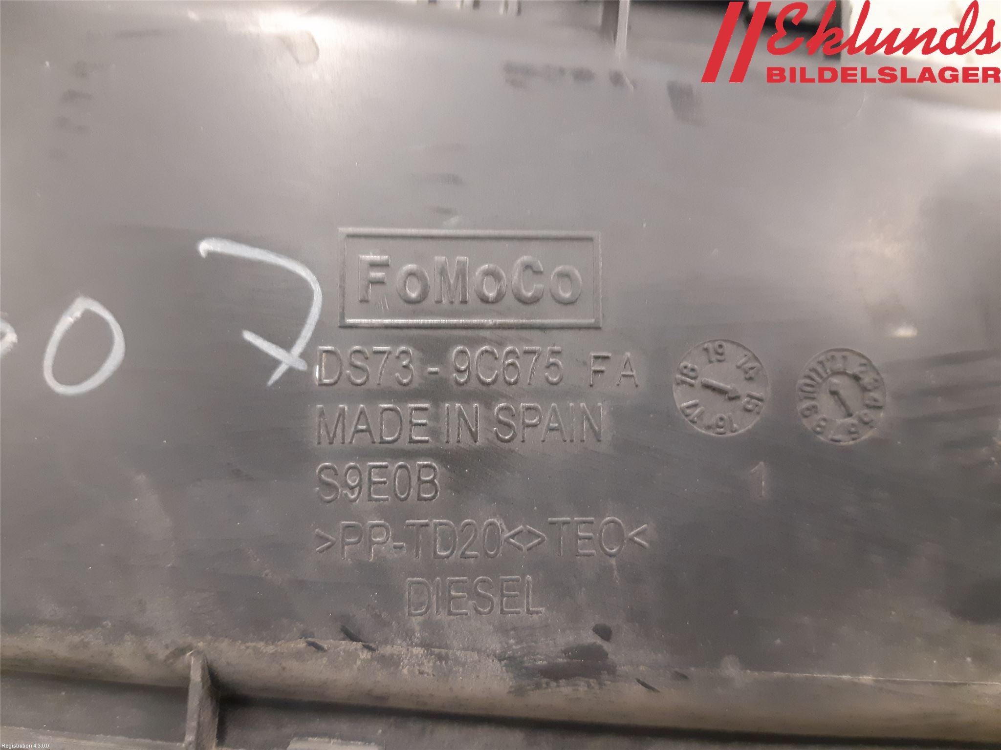 Ford MONDEO 15-22 Luftrenare