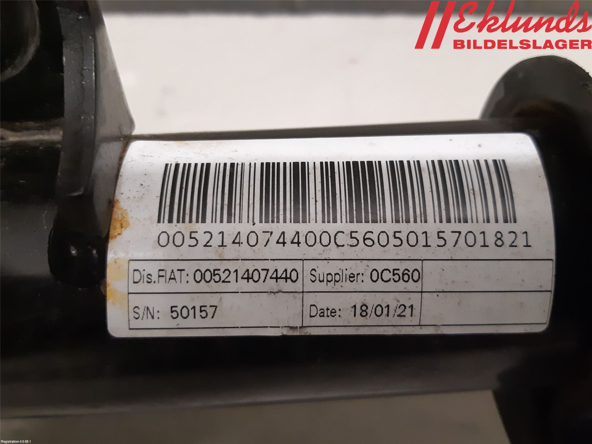 Fiat 500X 15- Fjäderben Fram Vänster