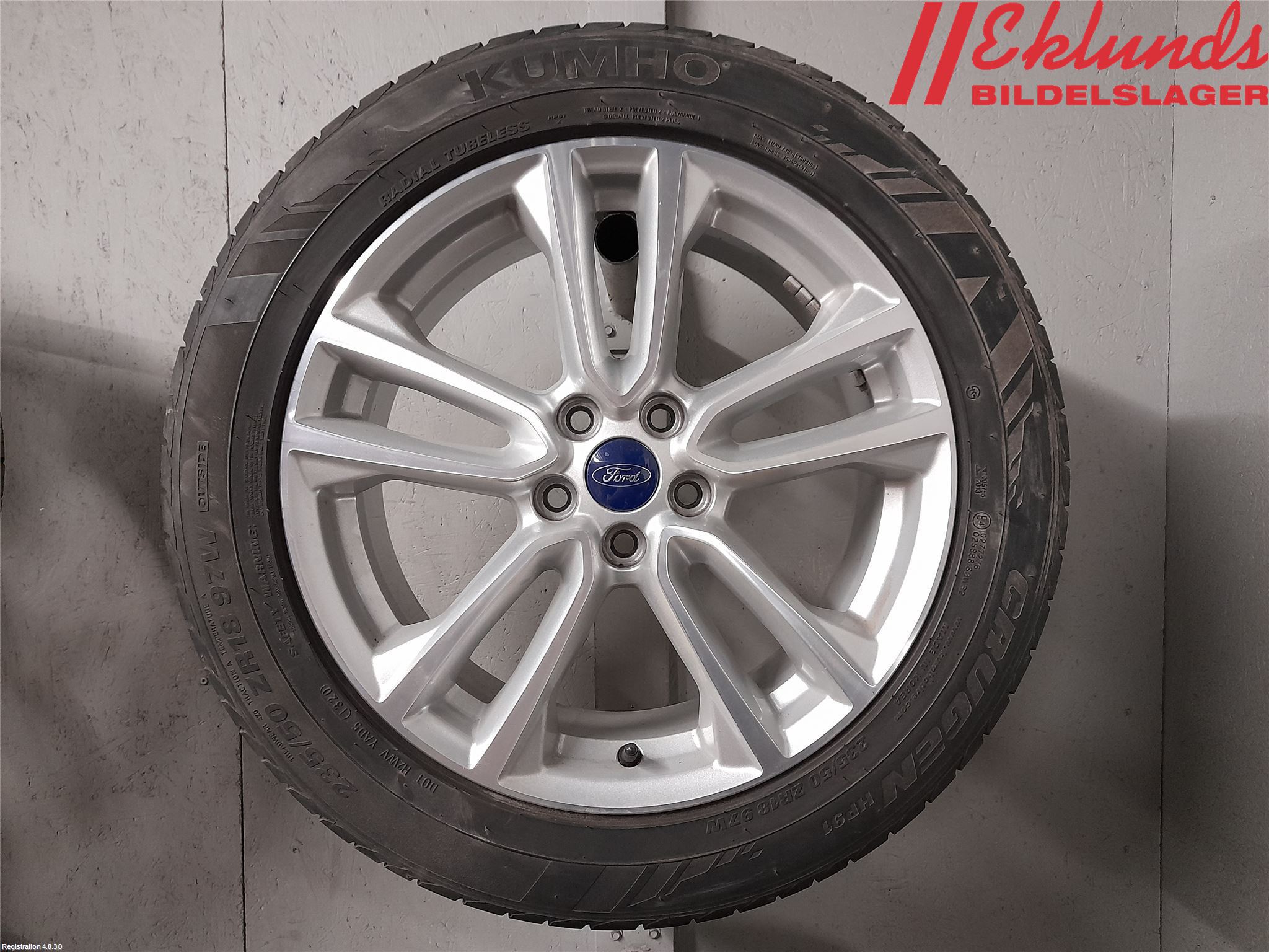 Ford KUGA 13-16 Sommardäck Alumfälg 4St