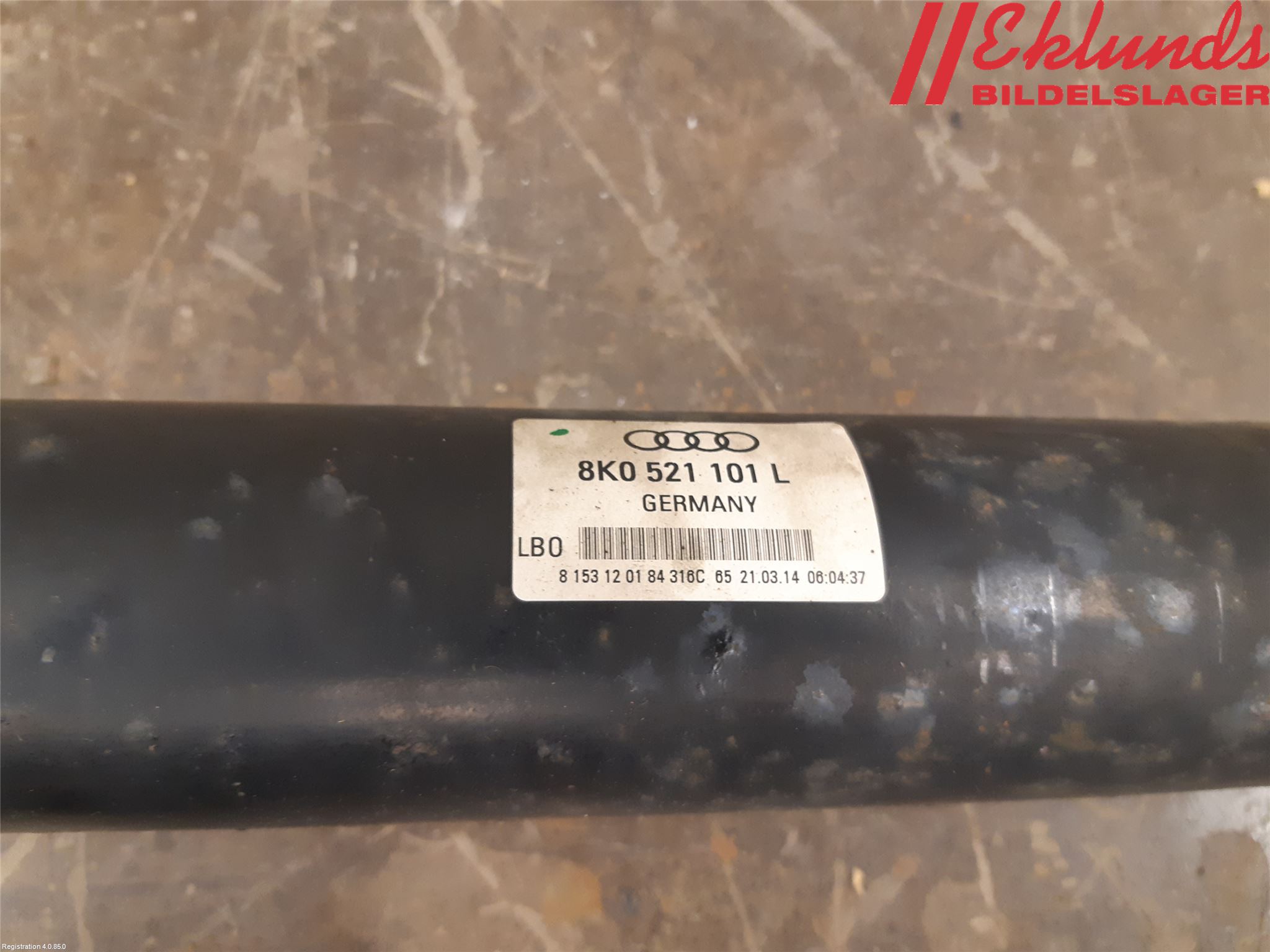 Audi A4 12-15 Mellanaxel Komp