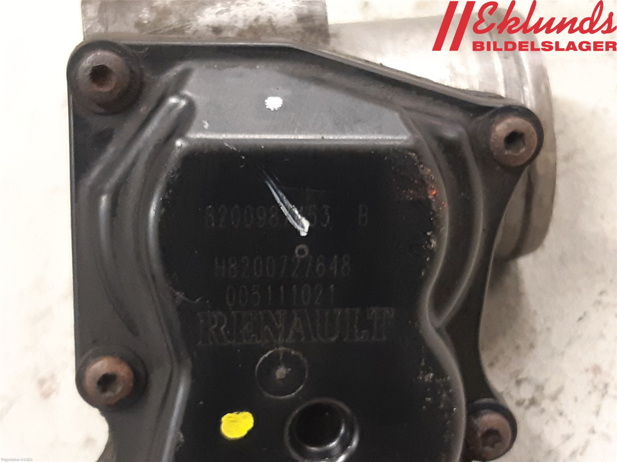 Nissan PRIMASTAR Injspjällhus