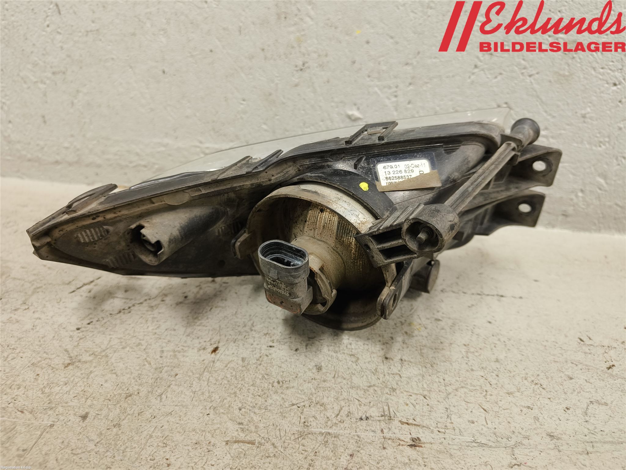 Opel INSIGNIA 09-16 Dimljus-Varselljus Fram