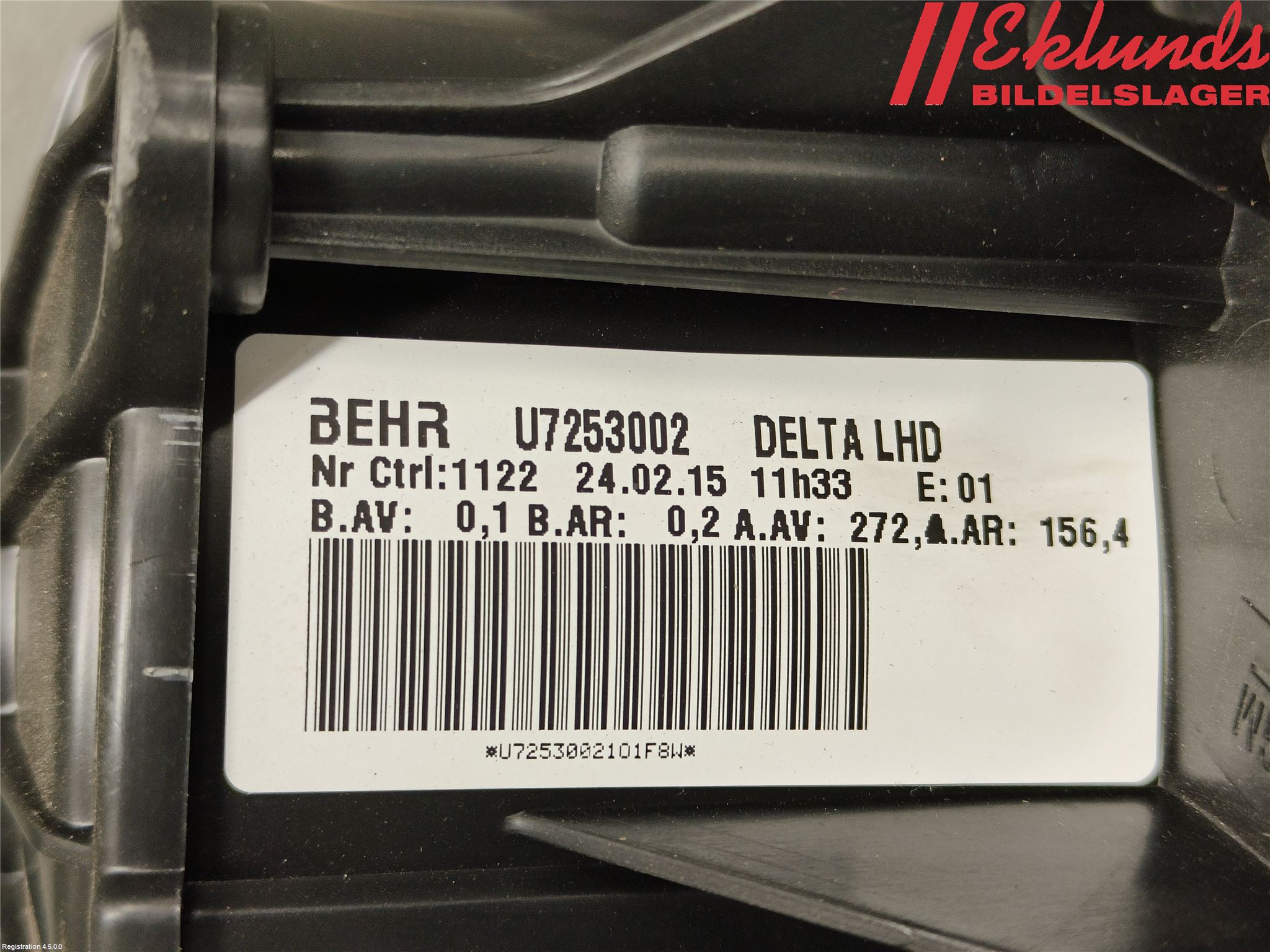 Opel ASTRA J 10-15 Värmefläkt