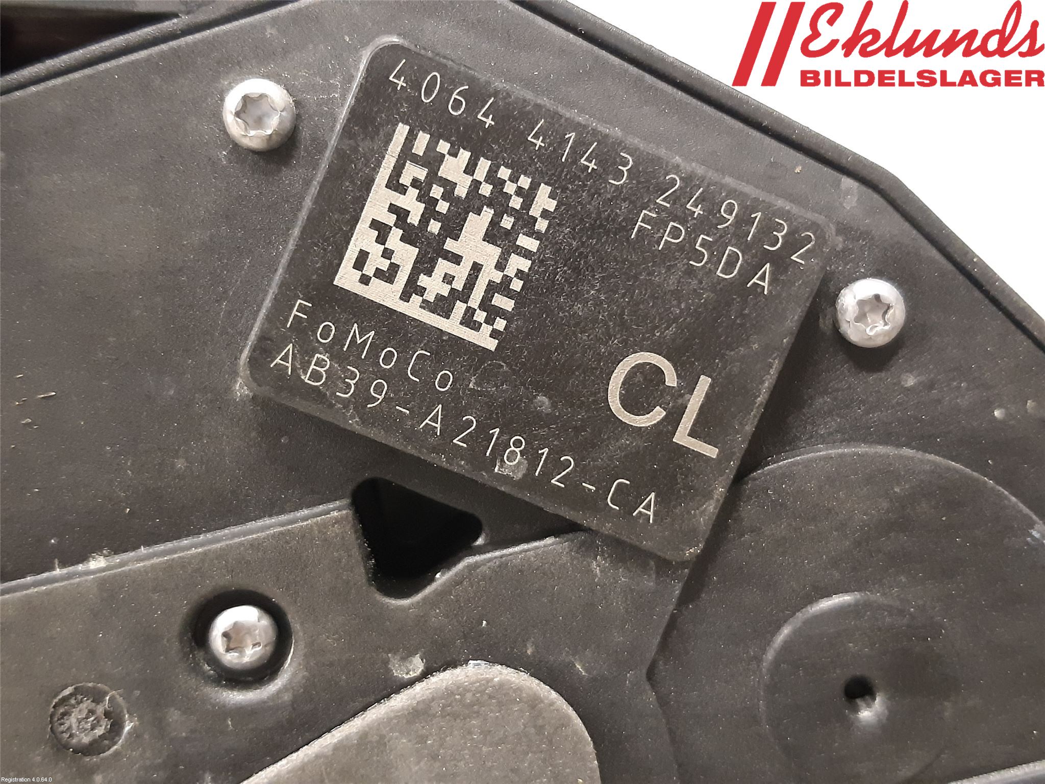 Ford RANGER EU 12-23 Låskista-Dörrlås