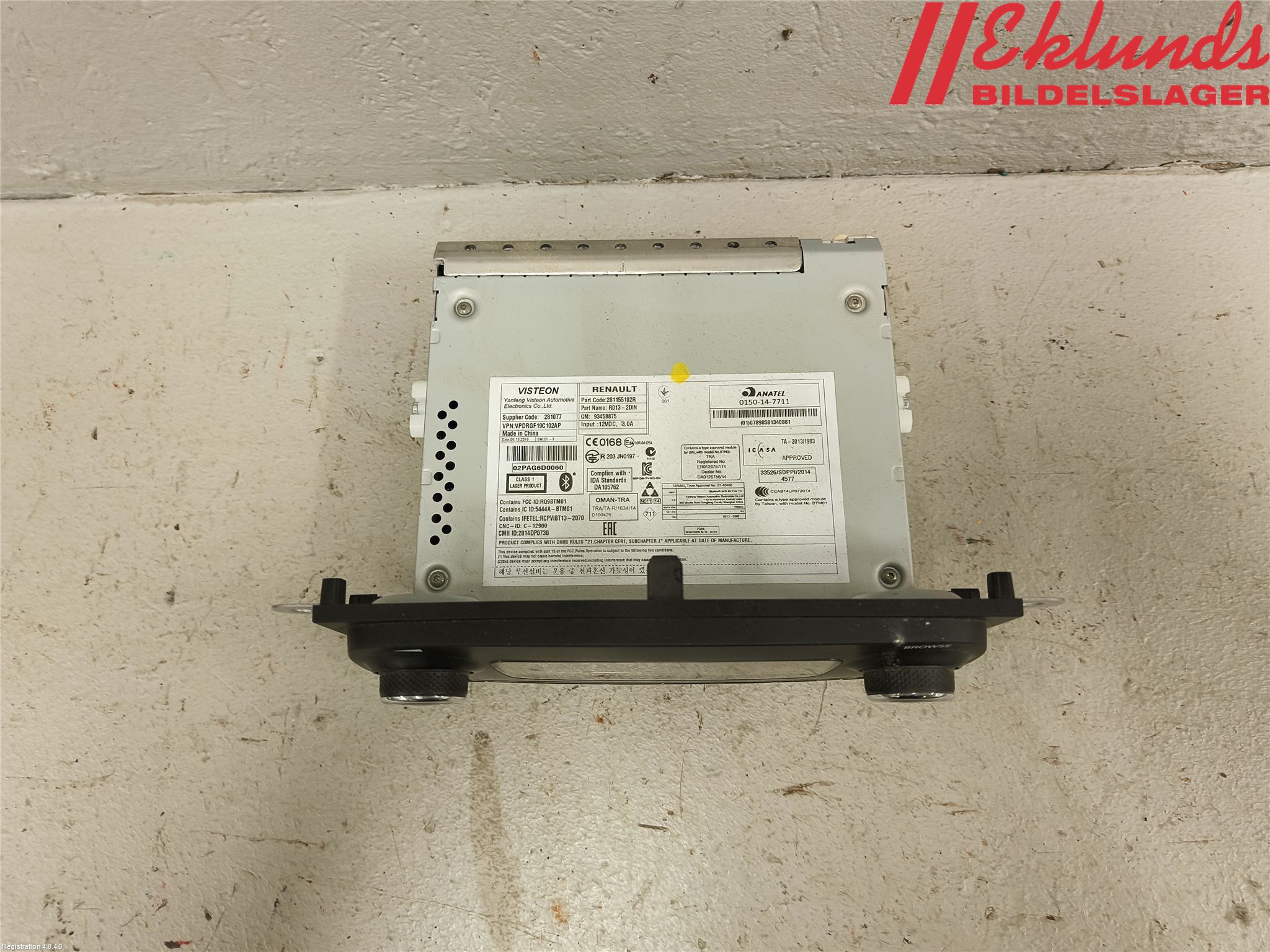 Fiat TALENTO 16- Cd Radio - Multimediapanel