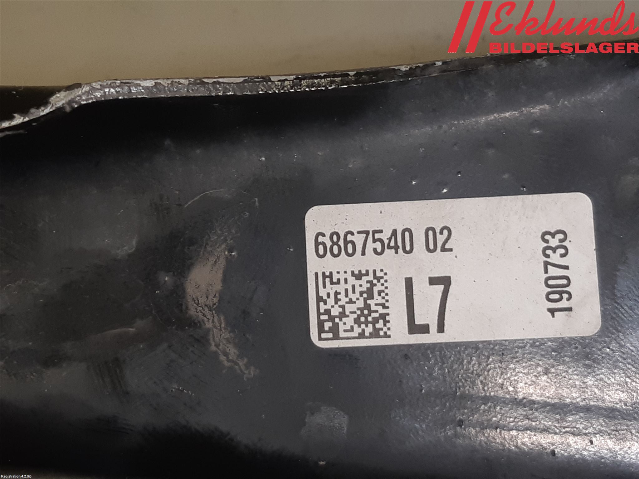 BMW 1 F20/F21 11-19 Bärarm Bak Höger