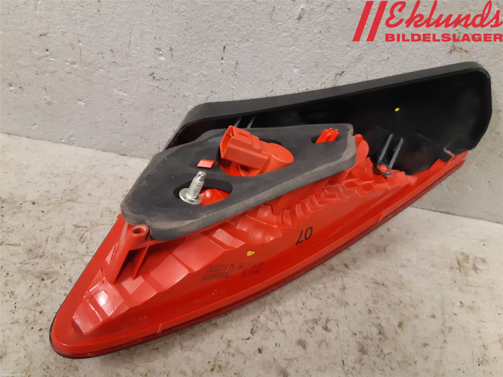 Peugeot 3008 09-16 Bakljus Lucka Hö