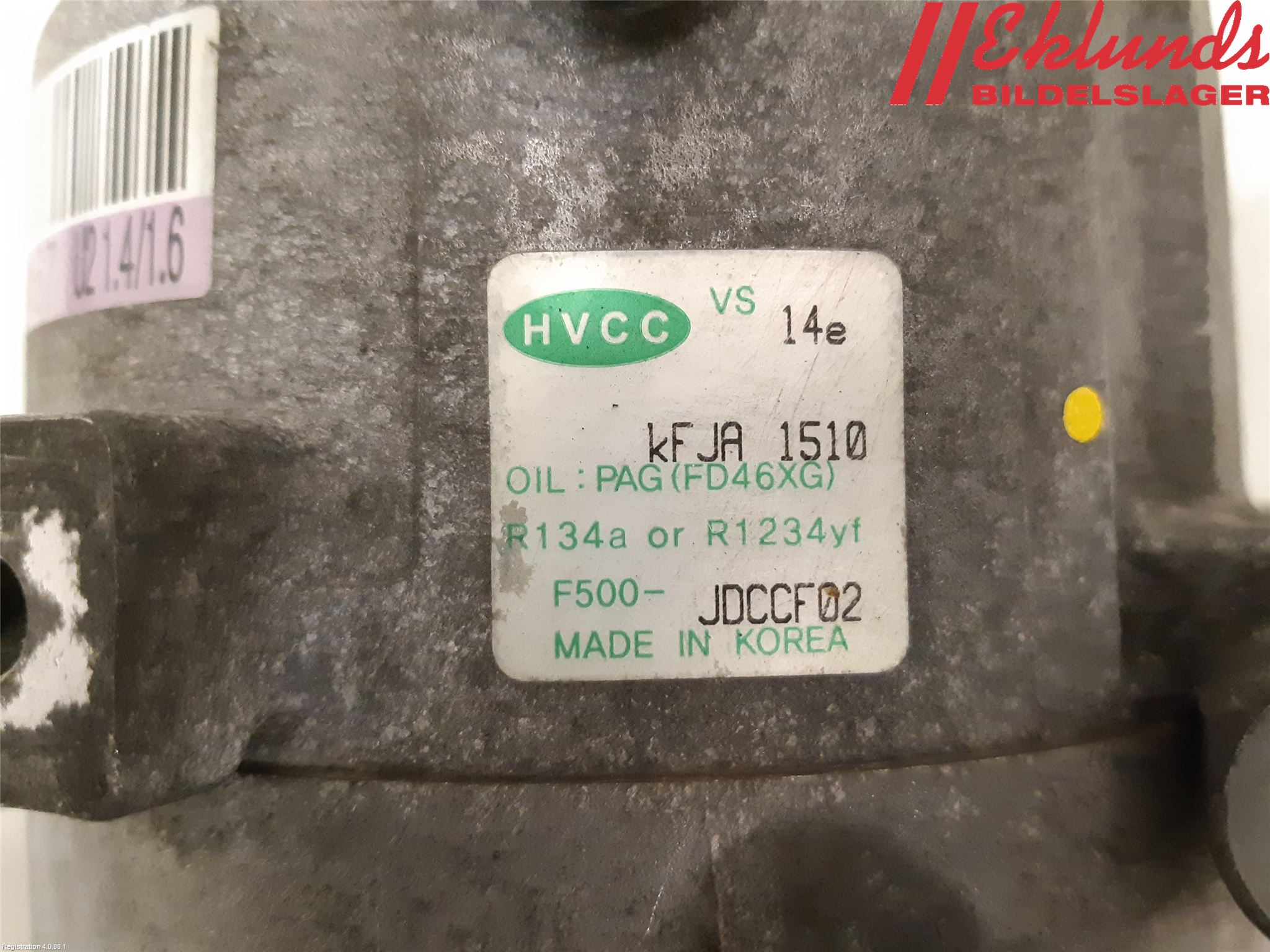 Kia CEED 12-18 Ac Kompressor