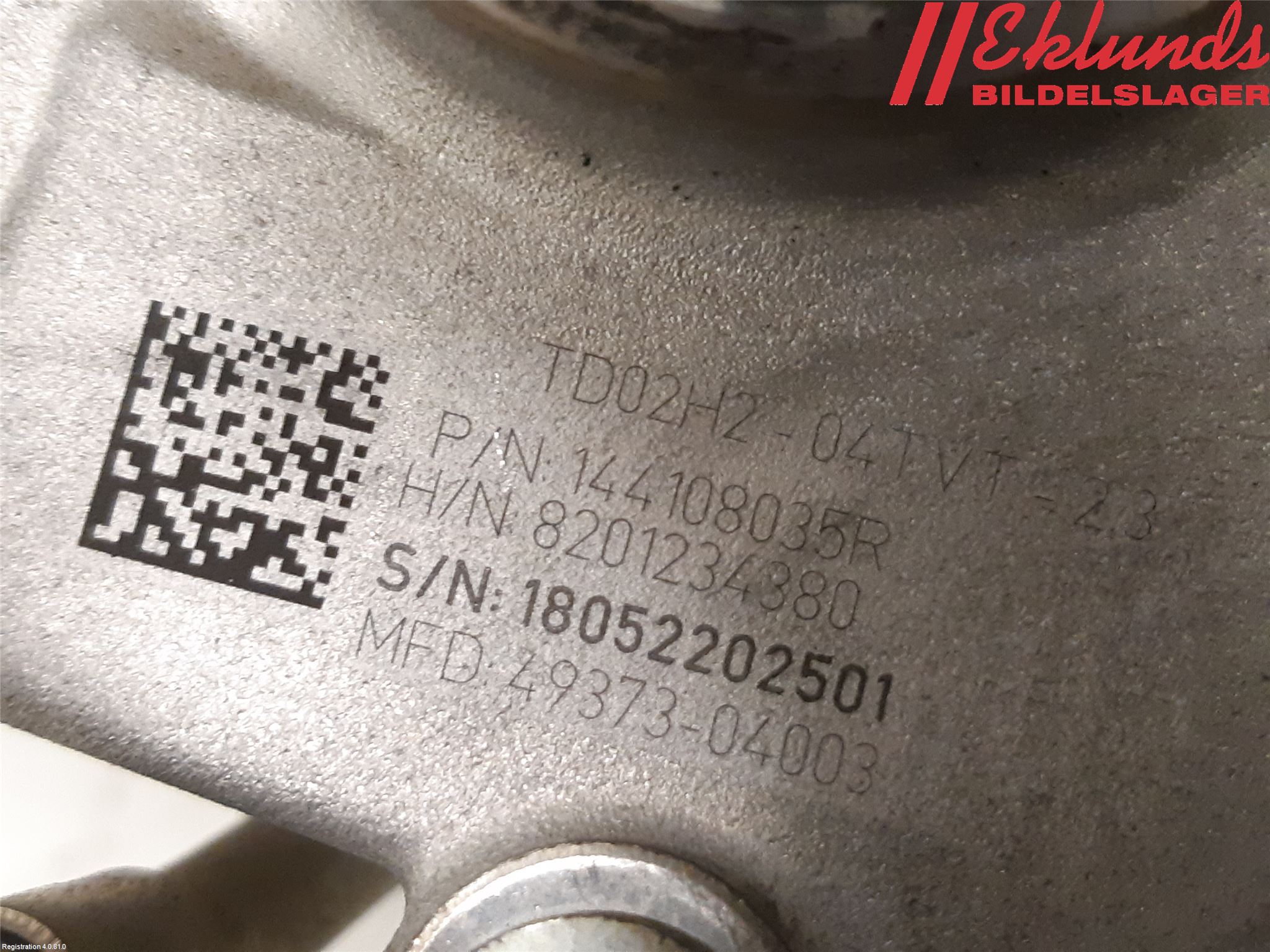 Renault CAPTUR 13-19 Turboaggregat