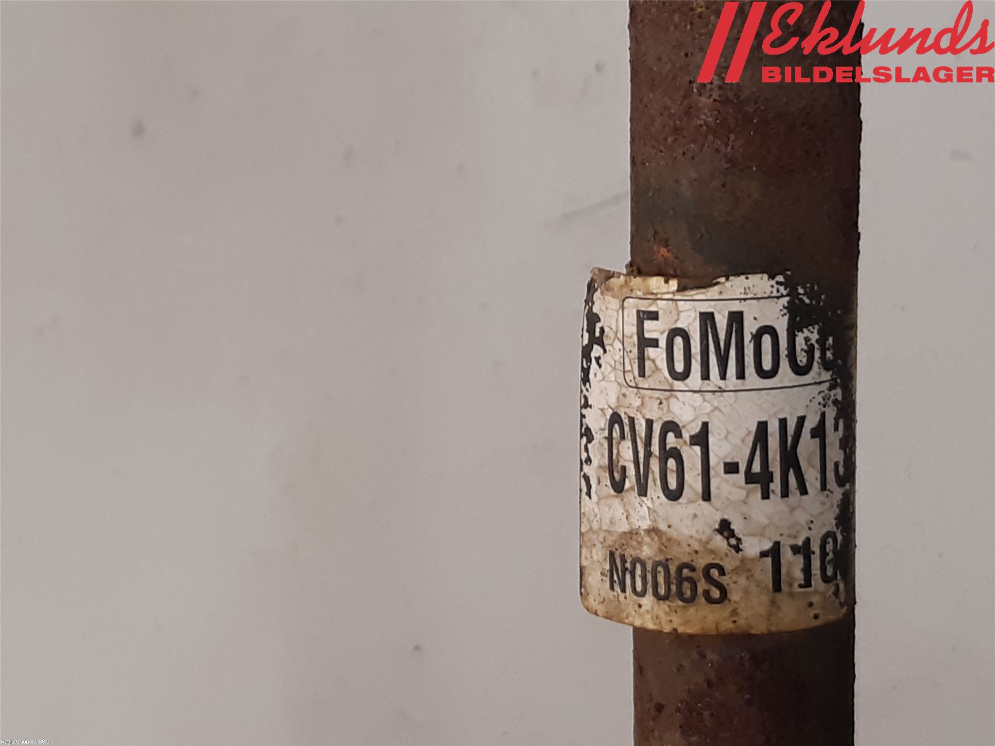 Ford KUGA 13-16 Drivaxel Bak Vä-Hö