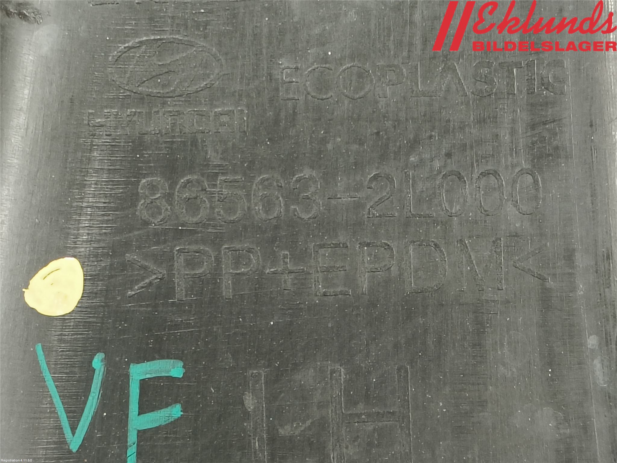 Hyundai i30 FD 07-12 Grilldel Vänster