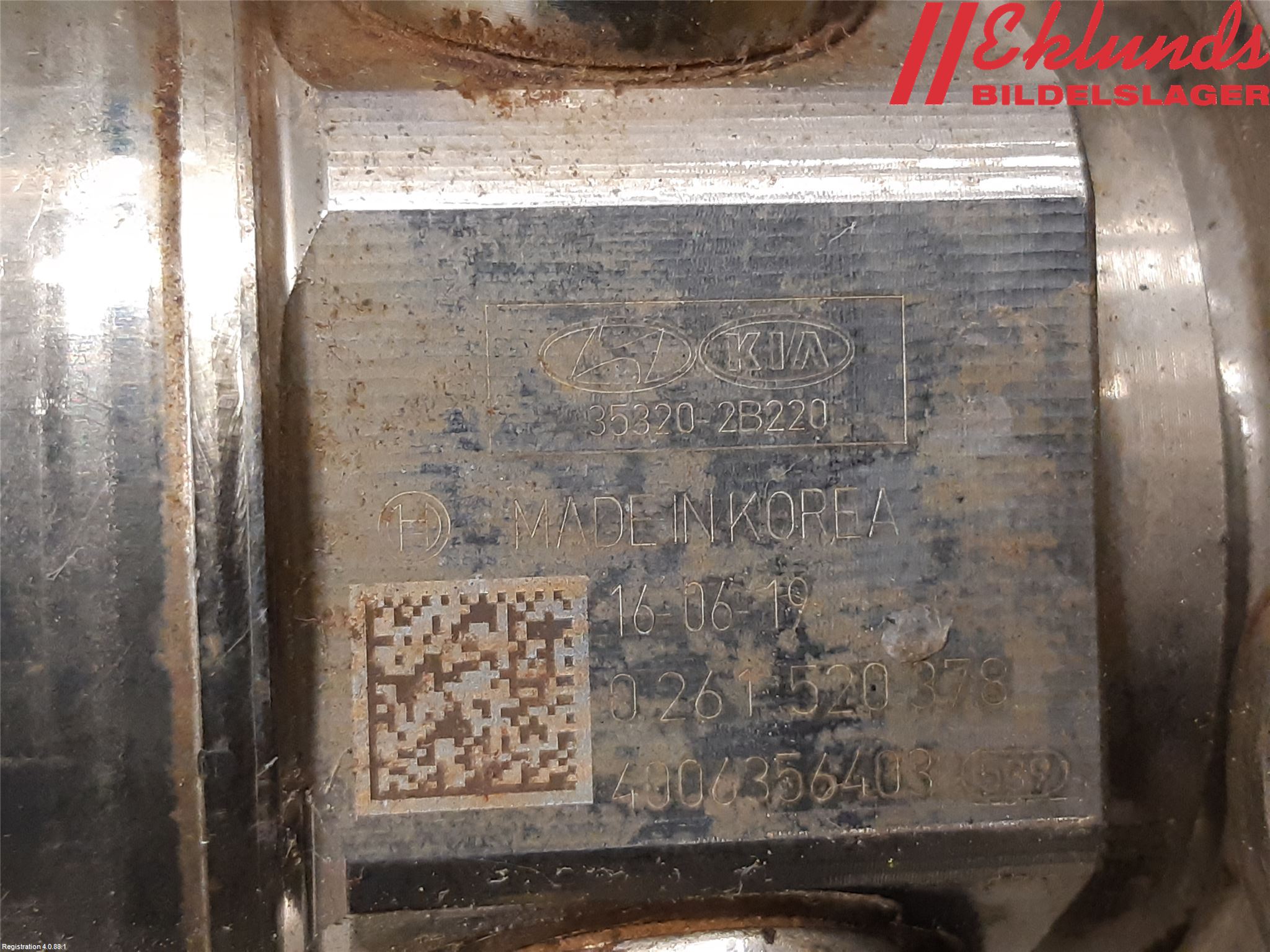 Hyundai TUCSON 05- Bränslepump Mek