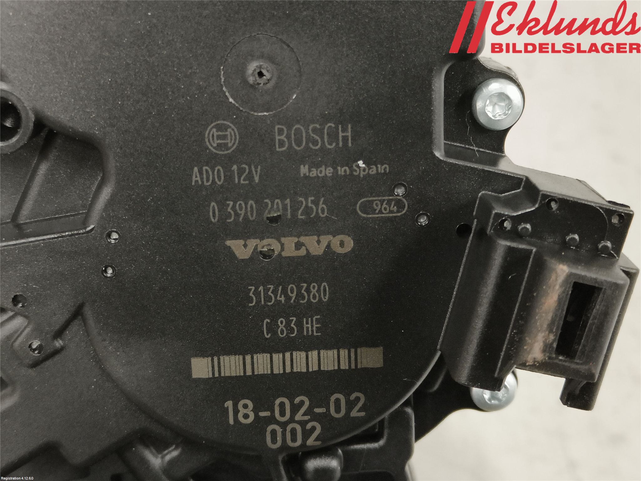 Volvo V90 17->> Torkarmotor Baklucka