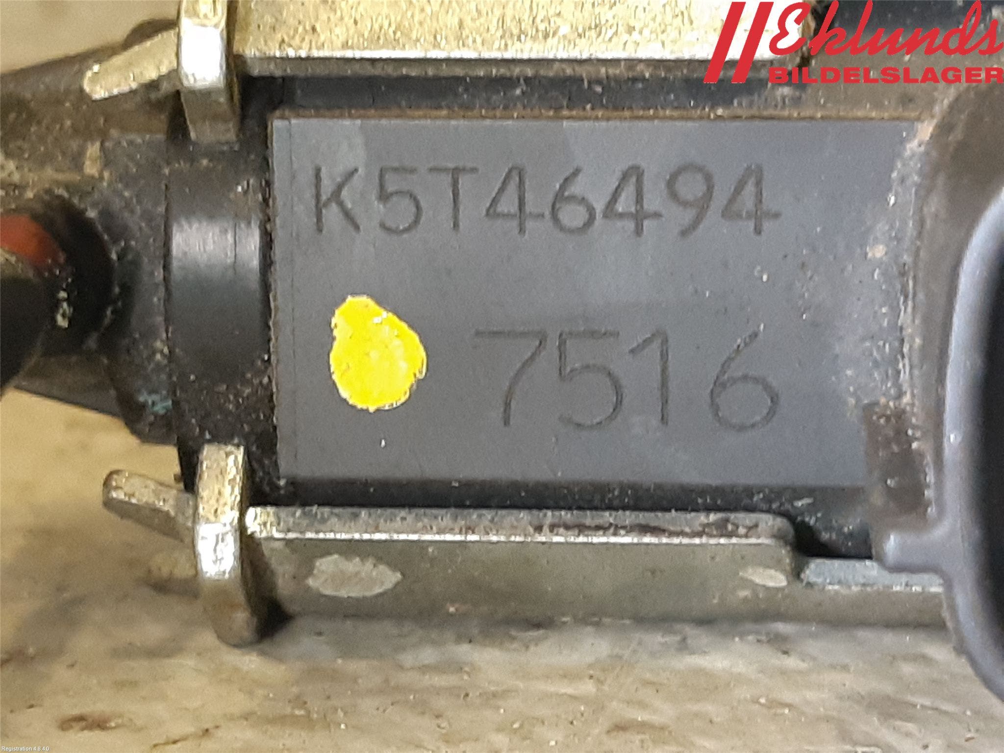 Fiat FULLBACK 16-19 Egr Styrventil